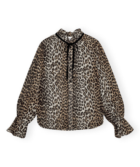 Printed Chiffon Shirt | Kampanjer - 2511 25% Black Friday Weekend Allmän | ModeLejon