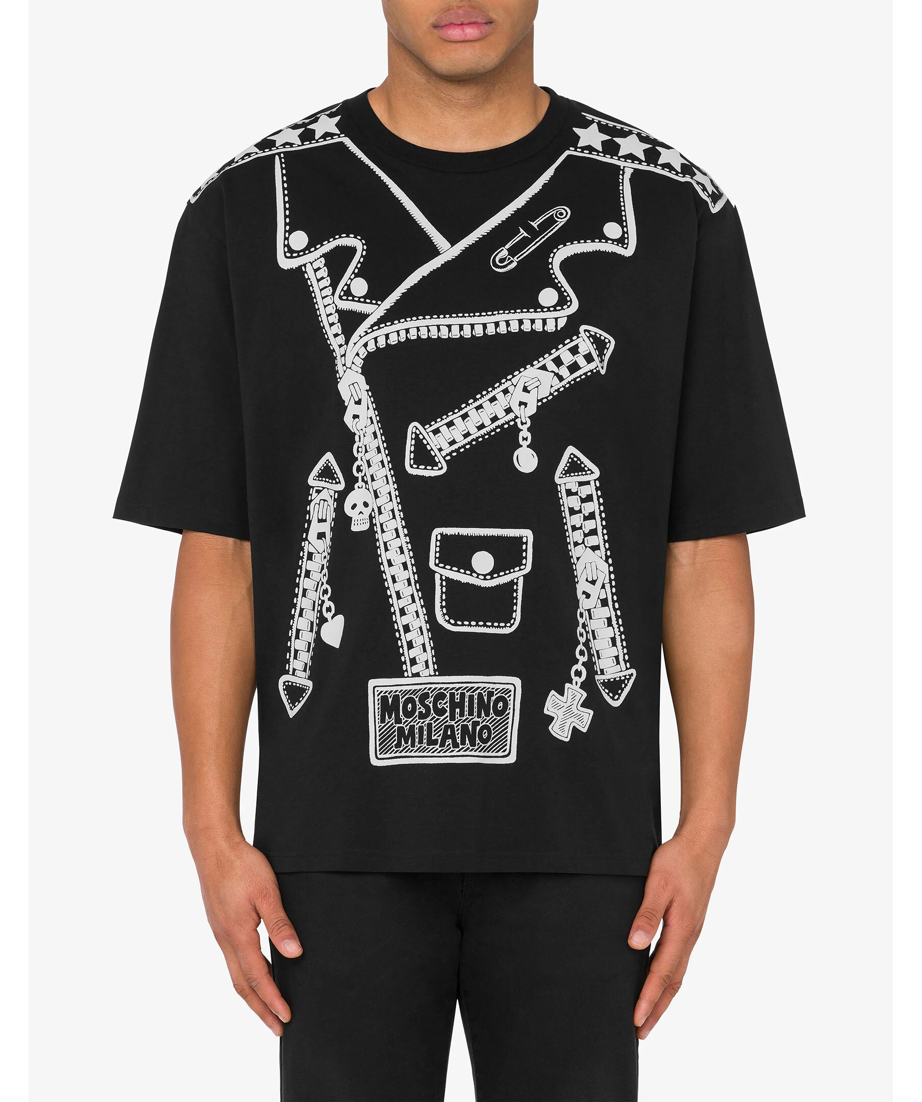 Biker Imitation T Shirt 2