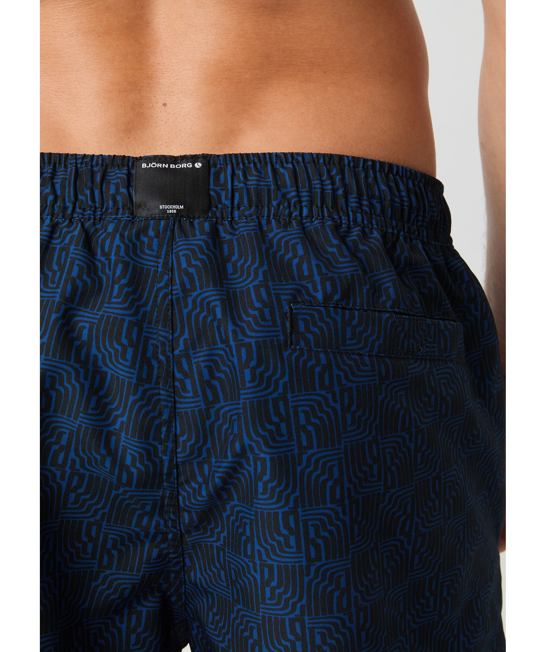 Borg Print Swim Shorts 3