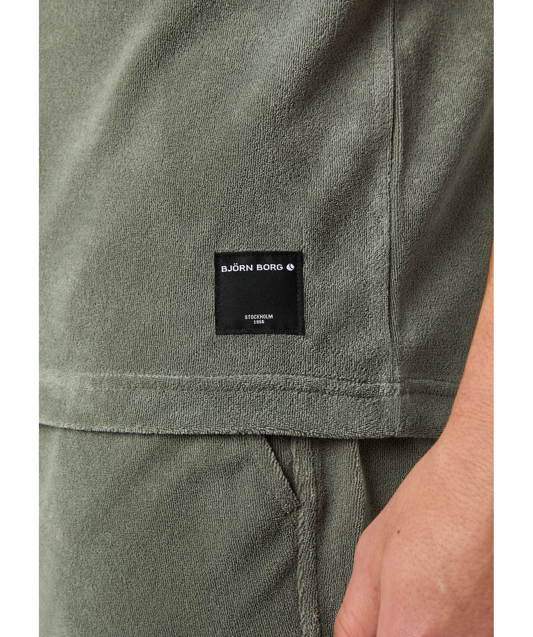 Borg Toweling T Shirt 4