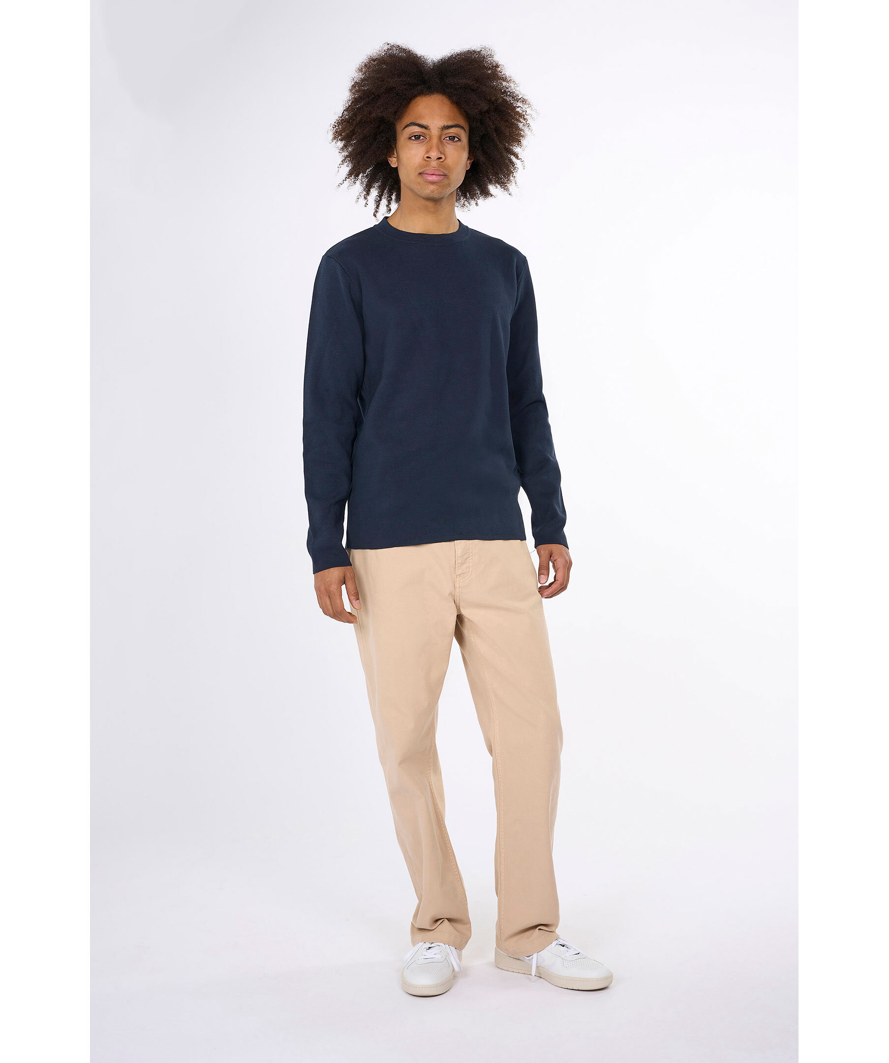 Cotton Crew Neck Knit 3