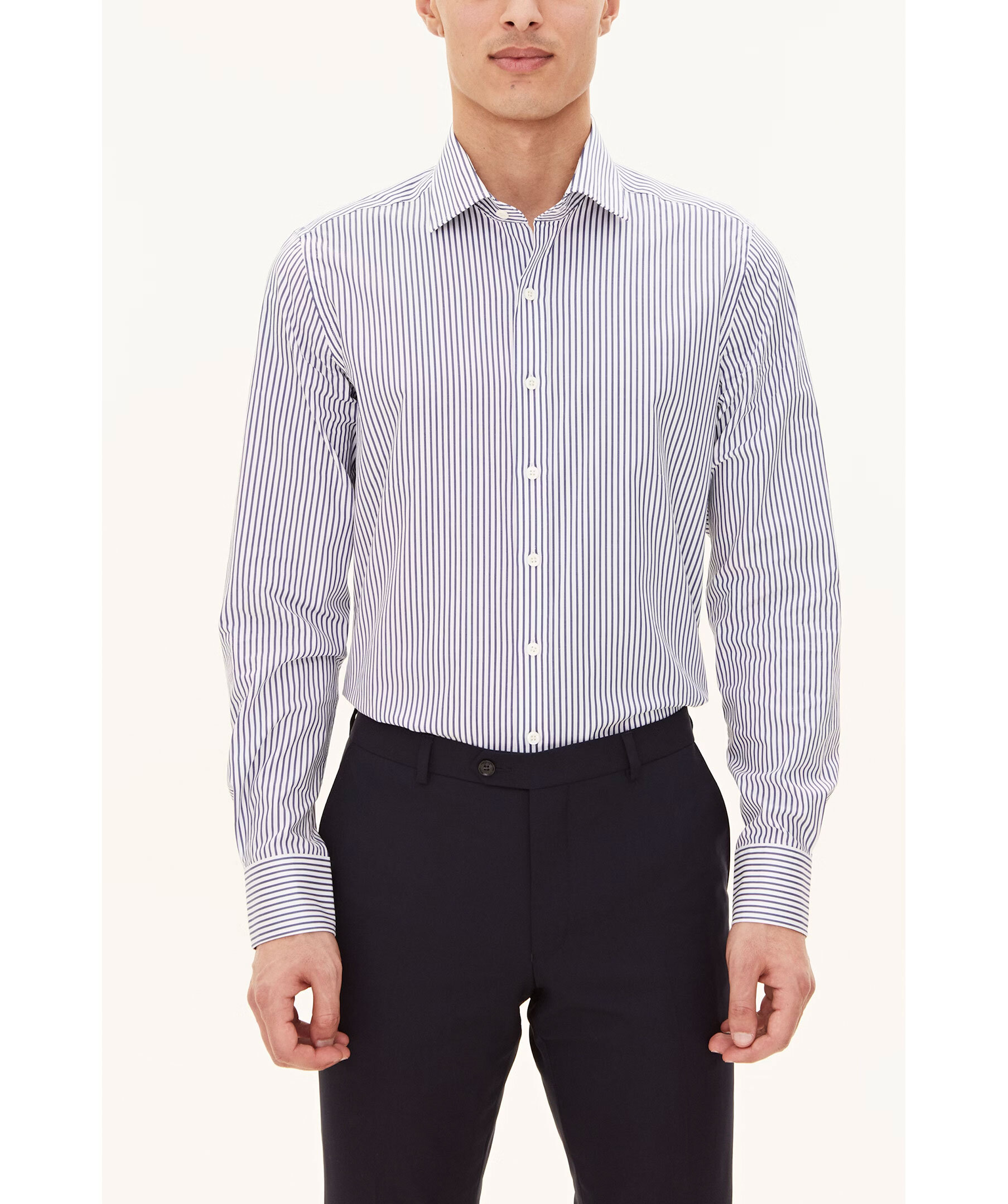 Slim Fit Striped Shirt 1