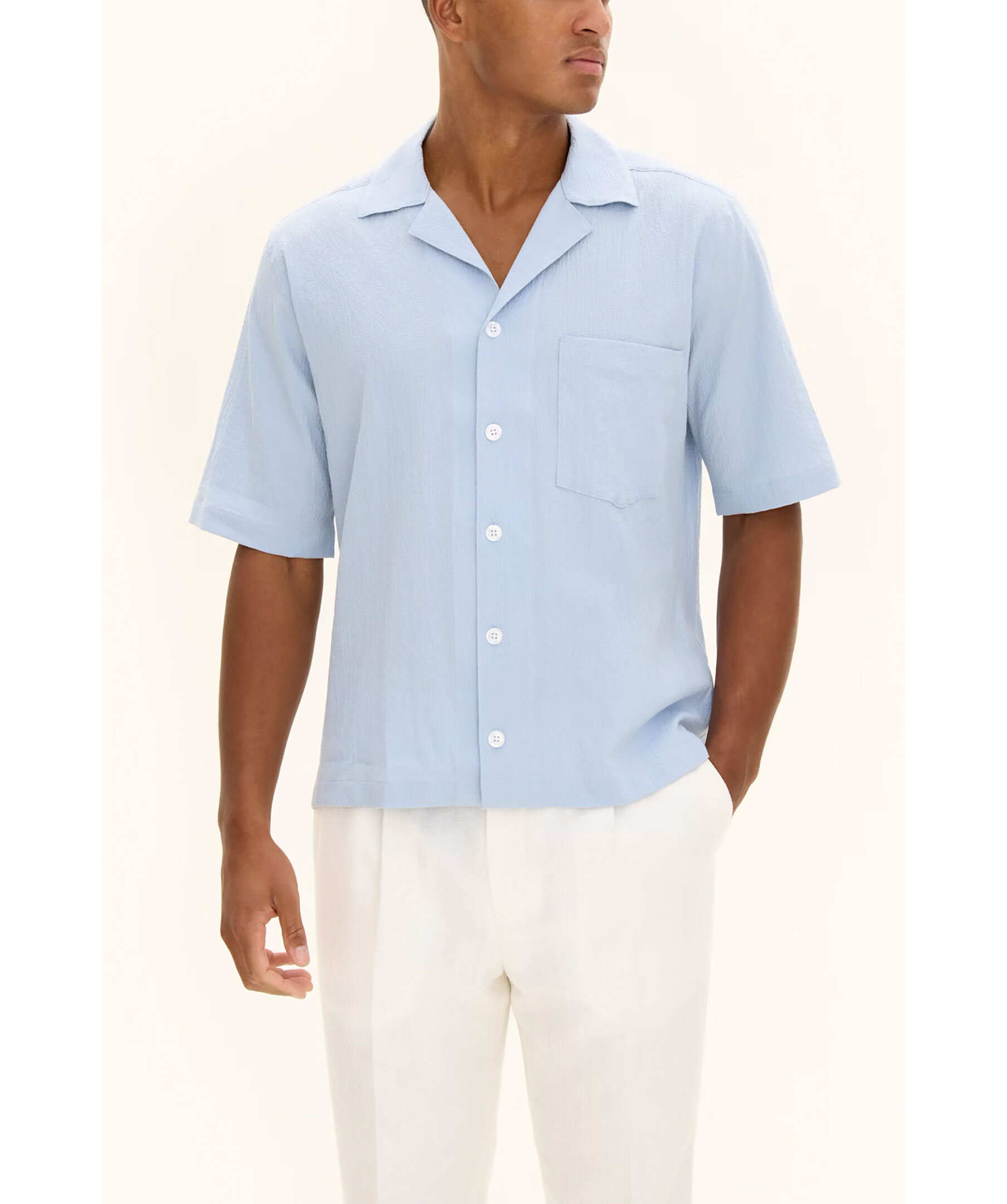 Reg Fit Cuban Seersucker 2