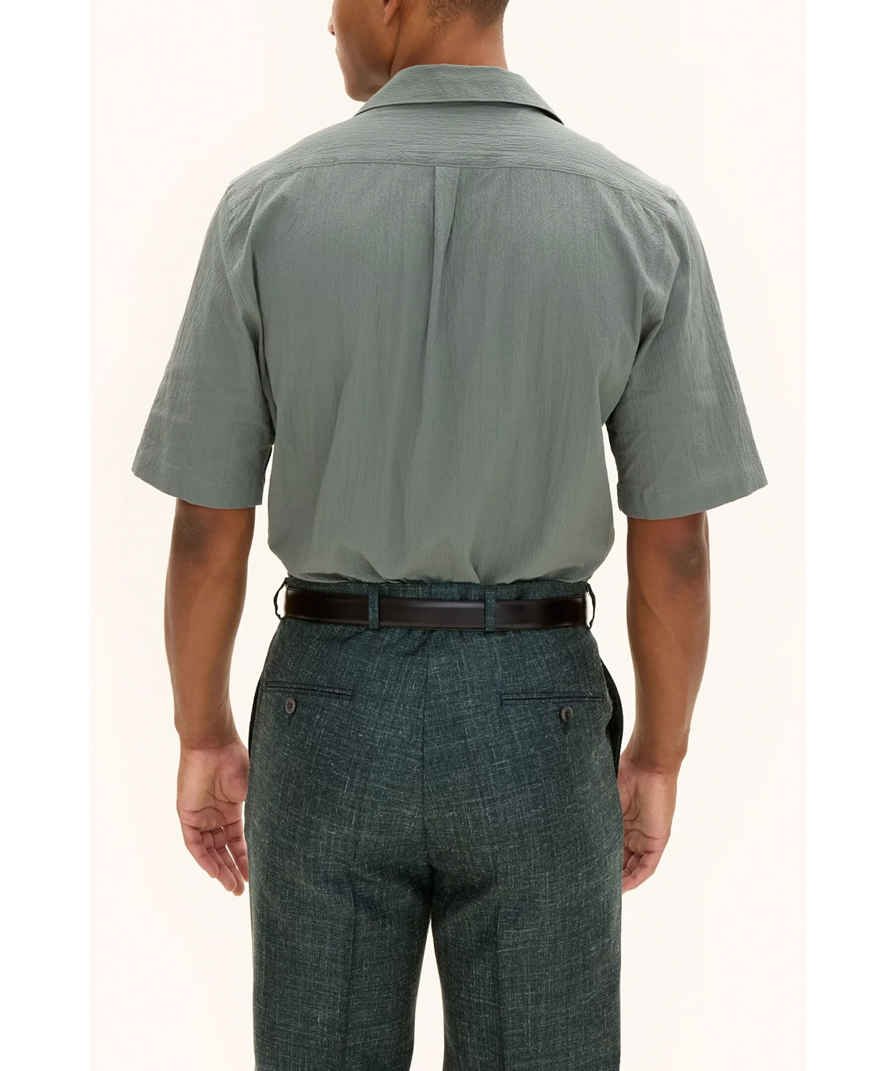 Reg Fit Cuban Seersucker 3