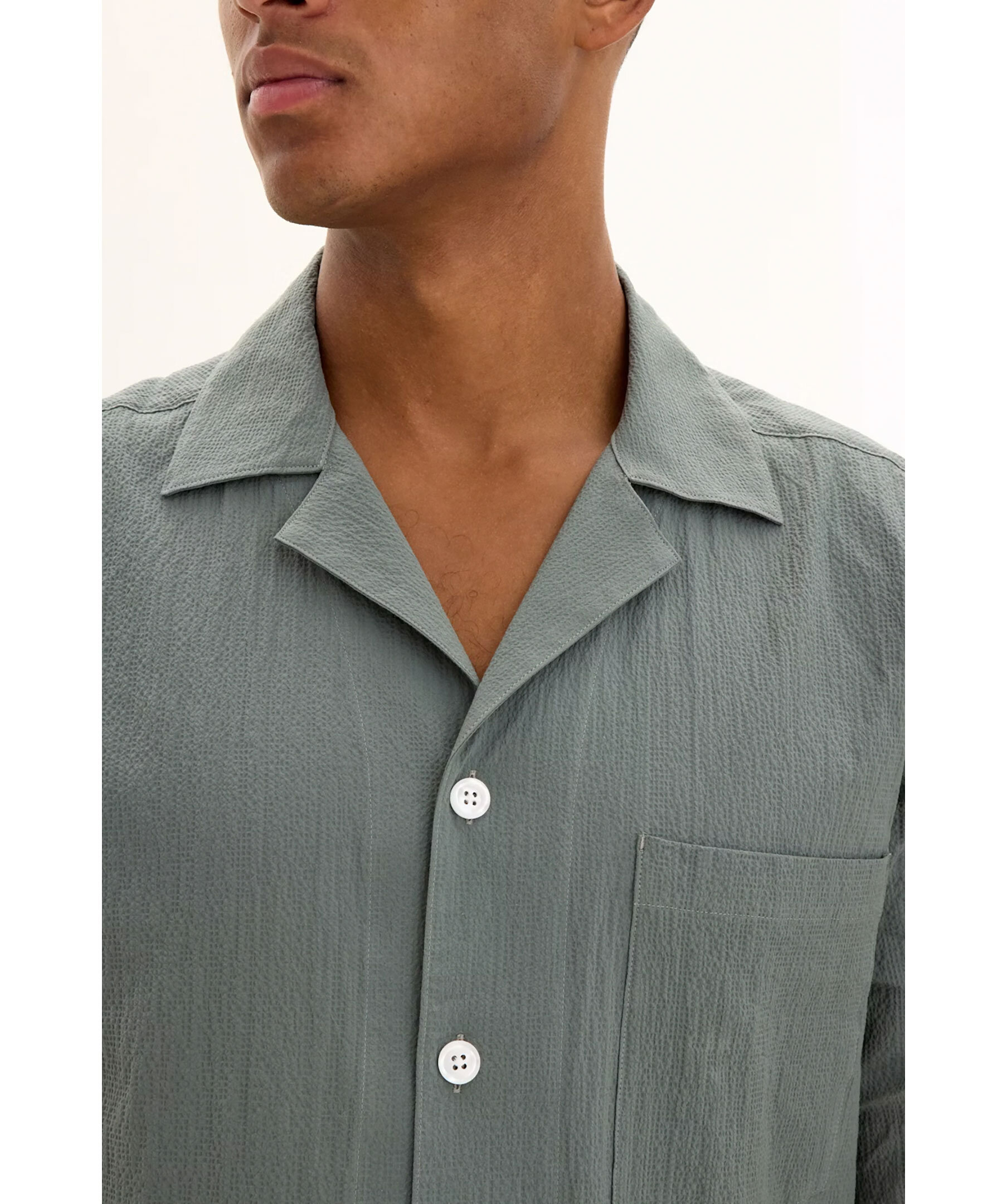 Reg Fit Cuban Seersucker 4