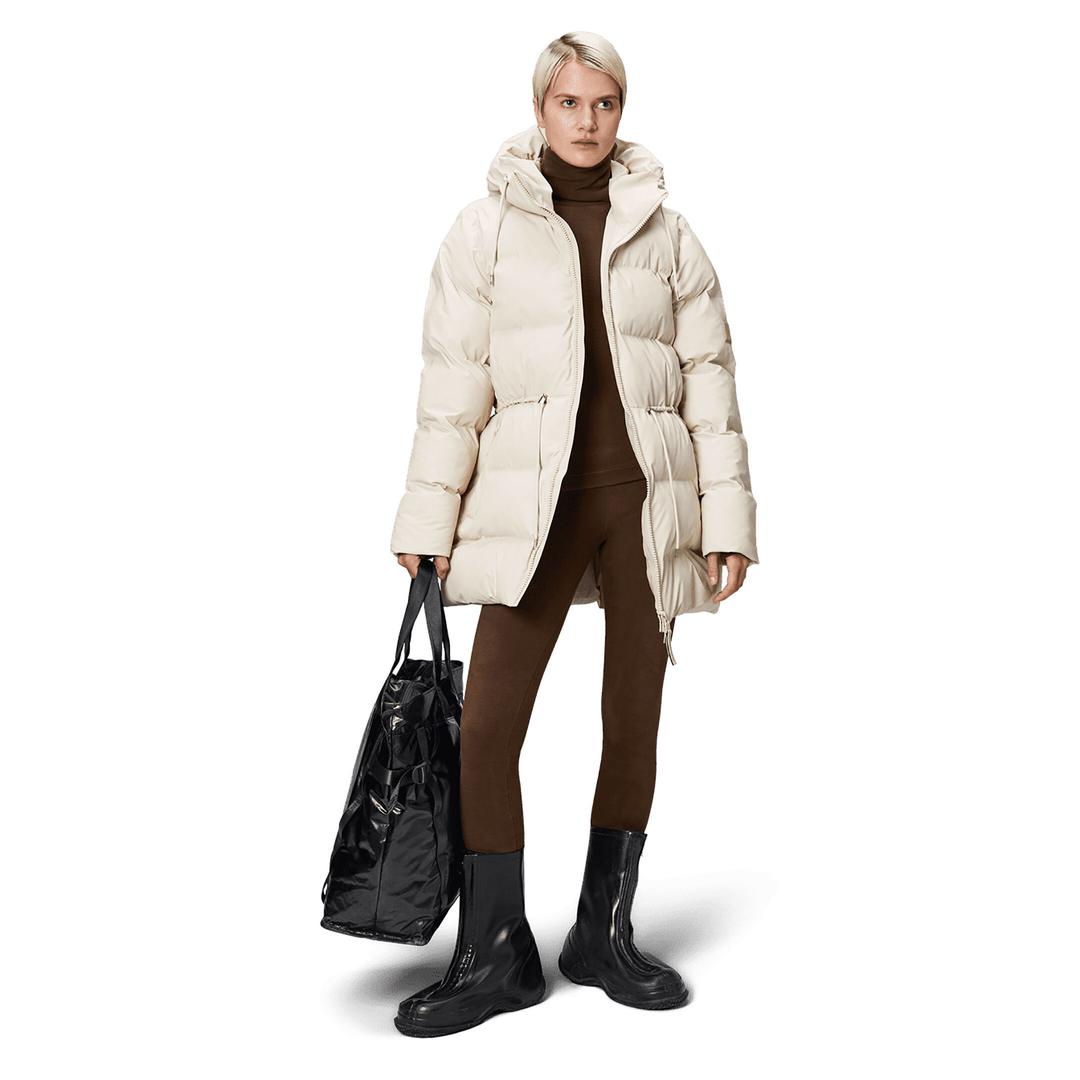 Puffer String Handla Alta String Puffer Jacket, Benvit hos Johnells.se | 3064015-3731