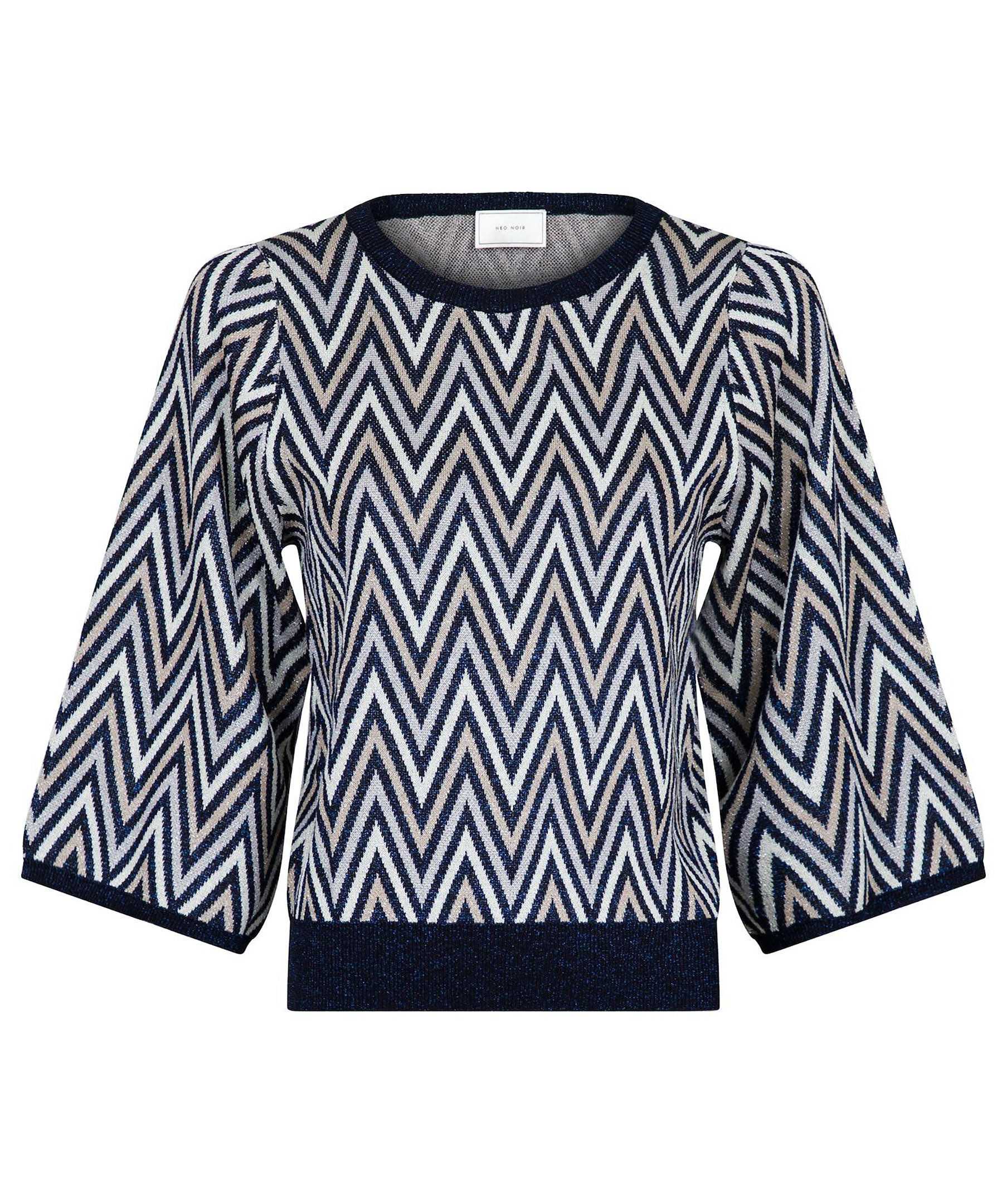 Johanna point knit blouse 1