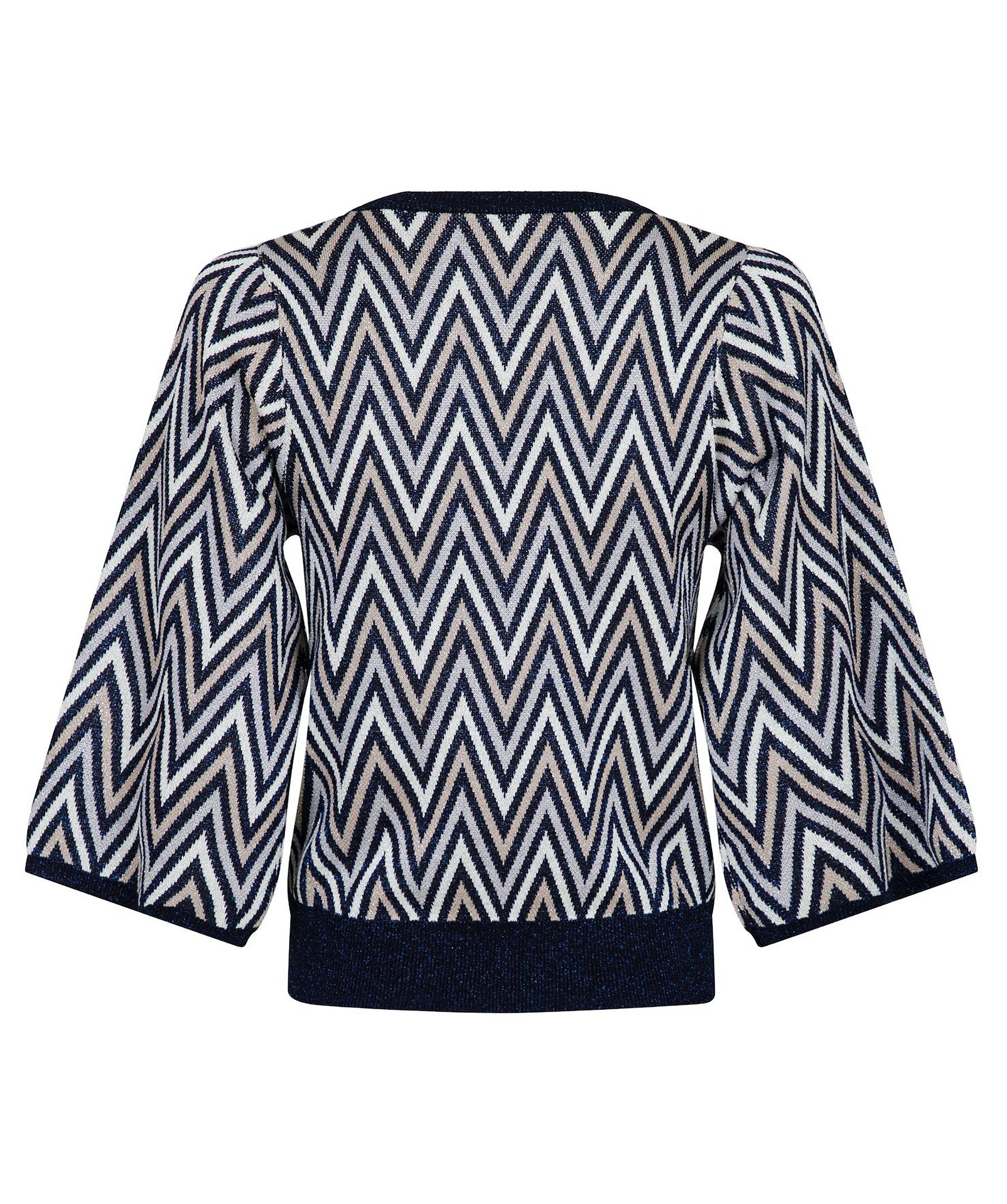Johanna point knit blouse 2
