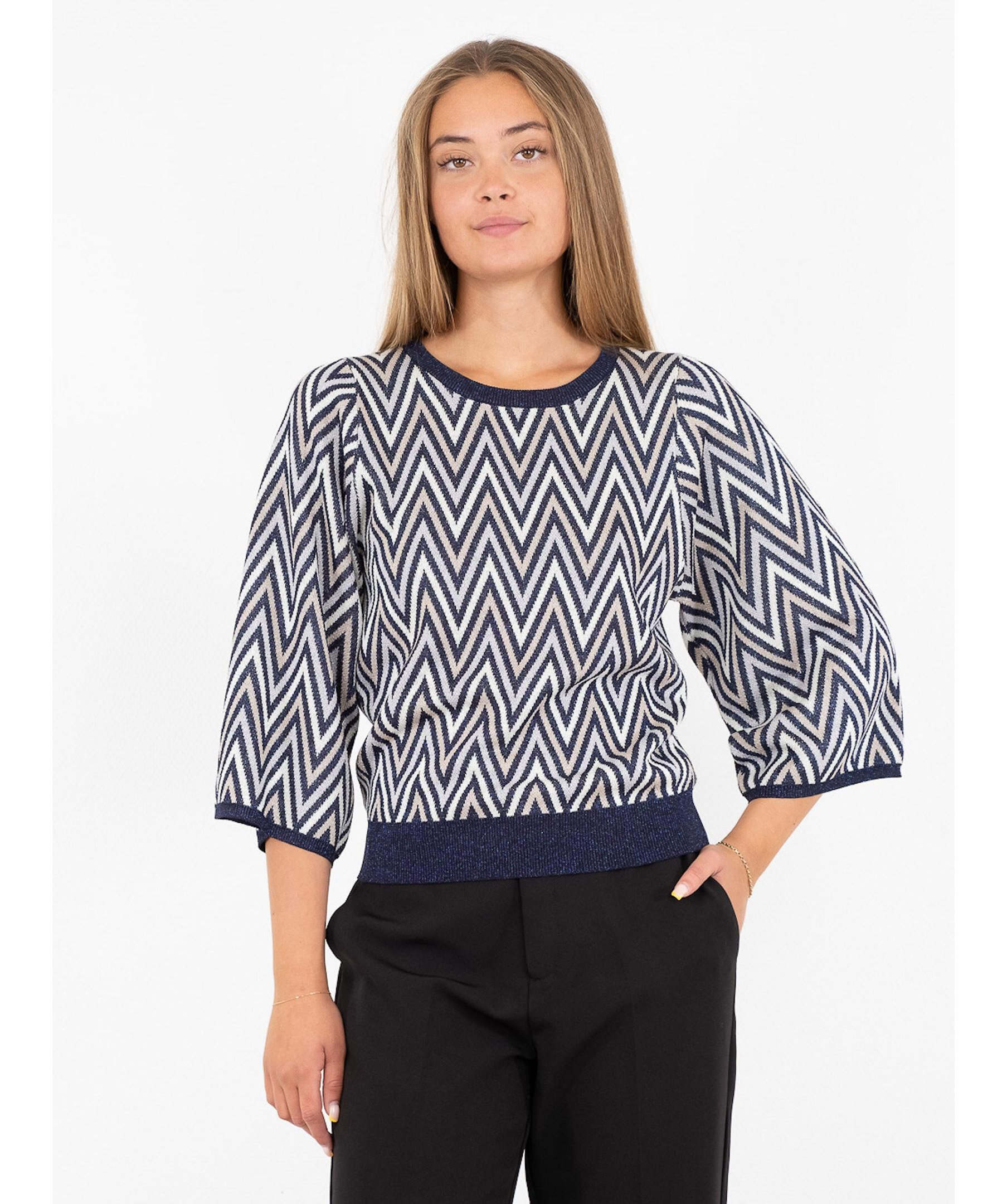 Johanna point knit blouse 3