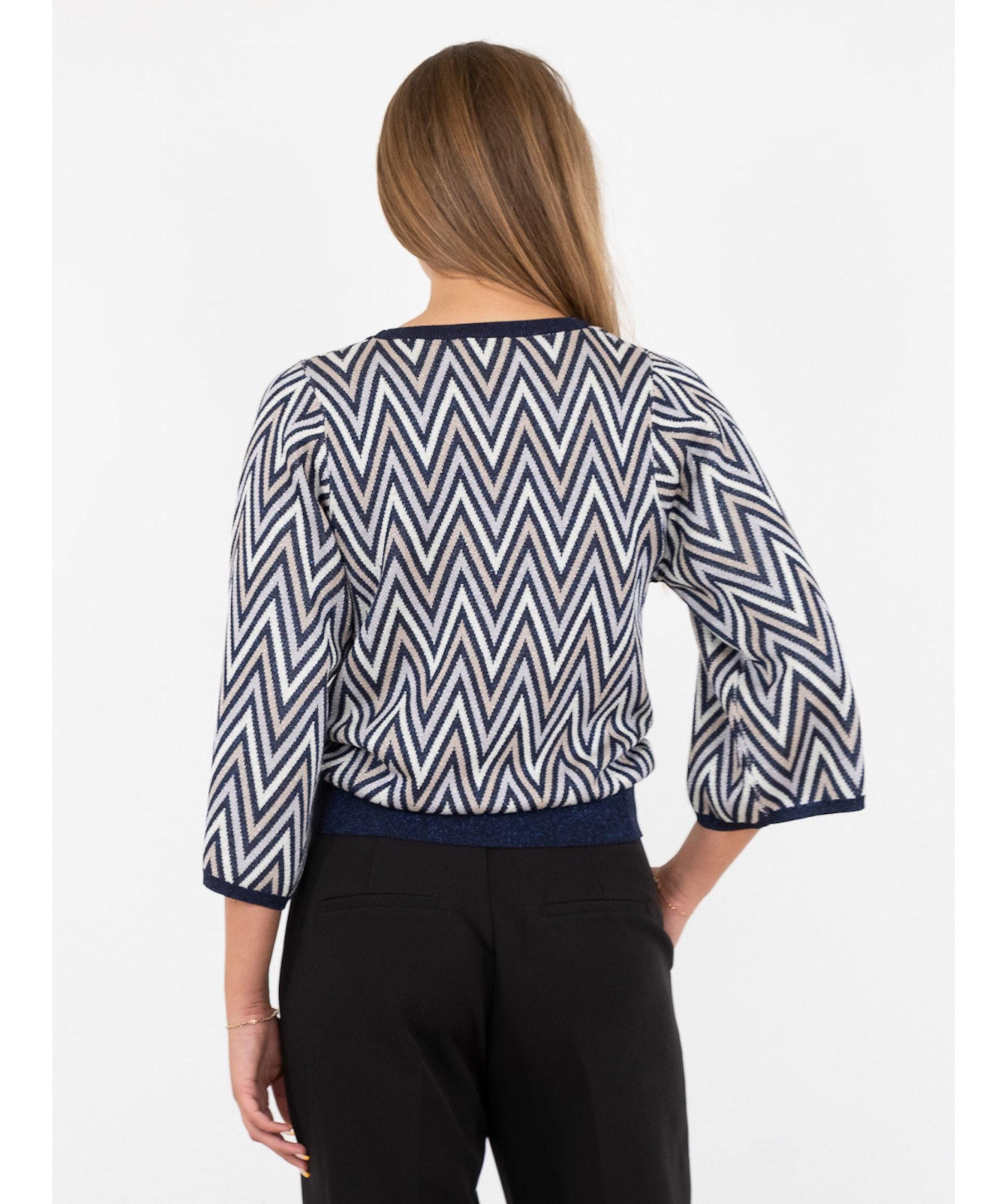 Johanna point knit blouse 4