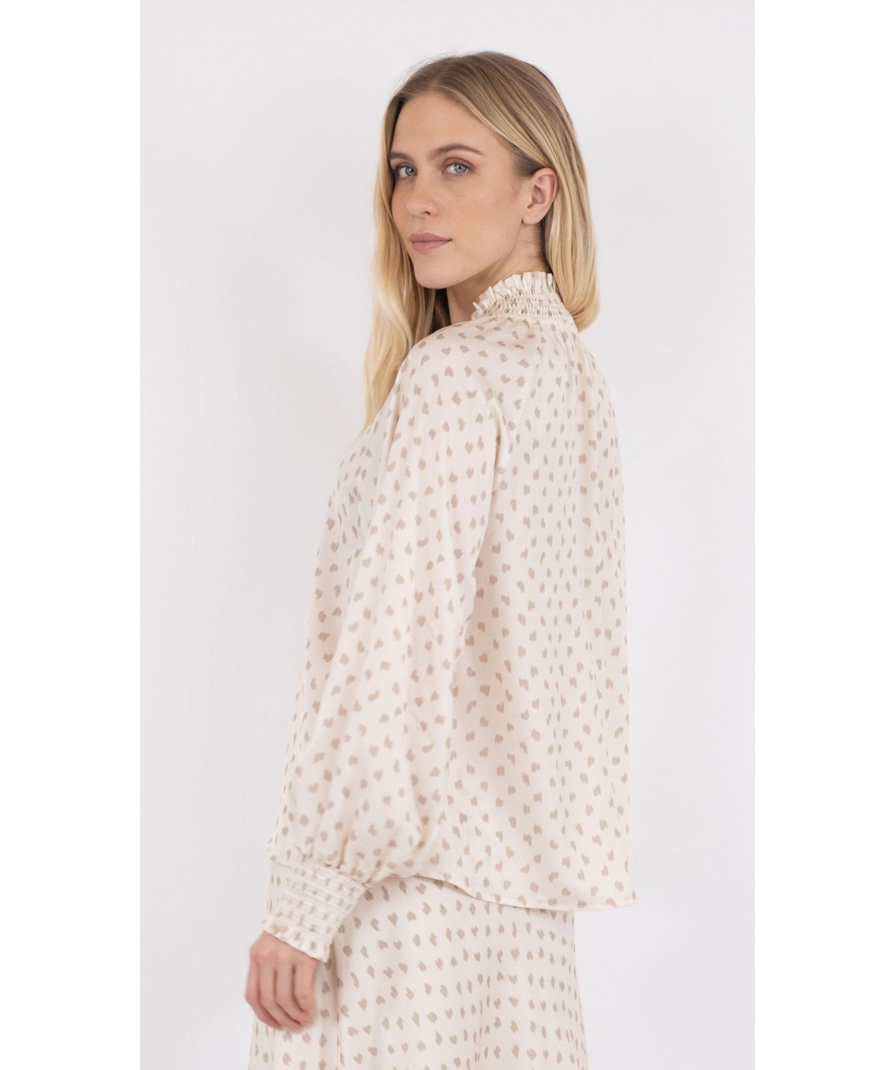 Stone fading ink blouse 2