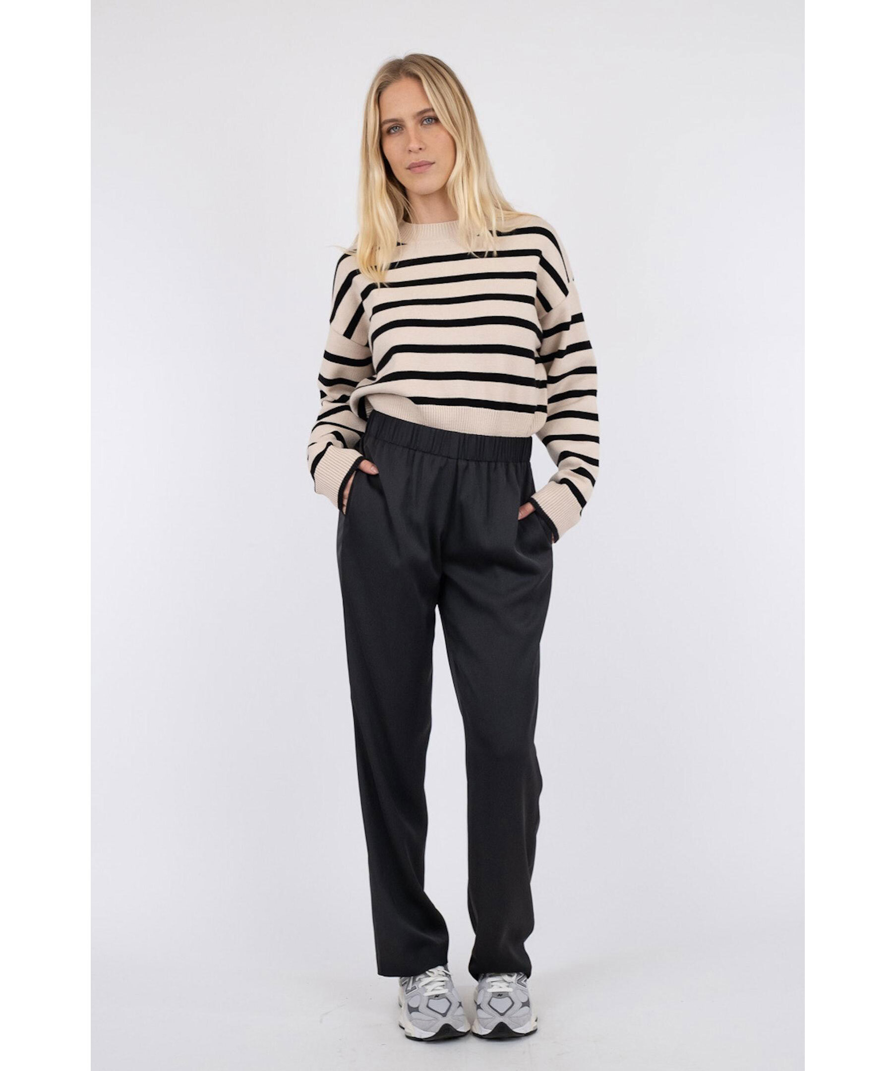 Rebekka crop stripe knit 3