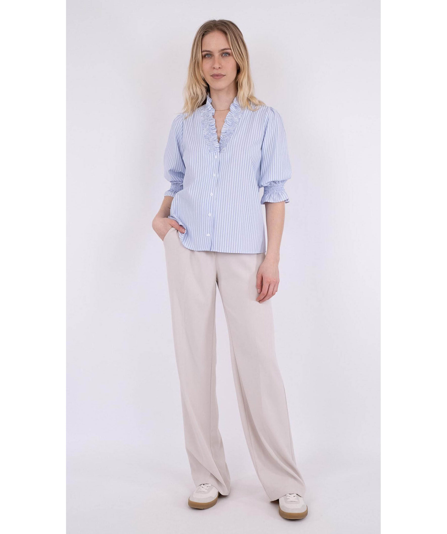 Briony Mix Stripe Blouse 3