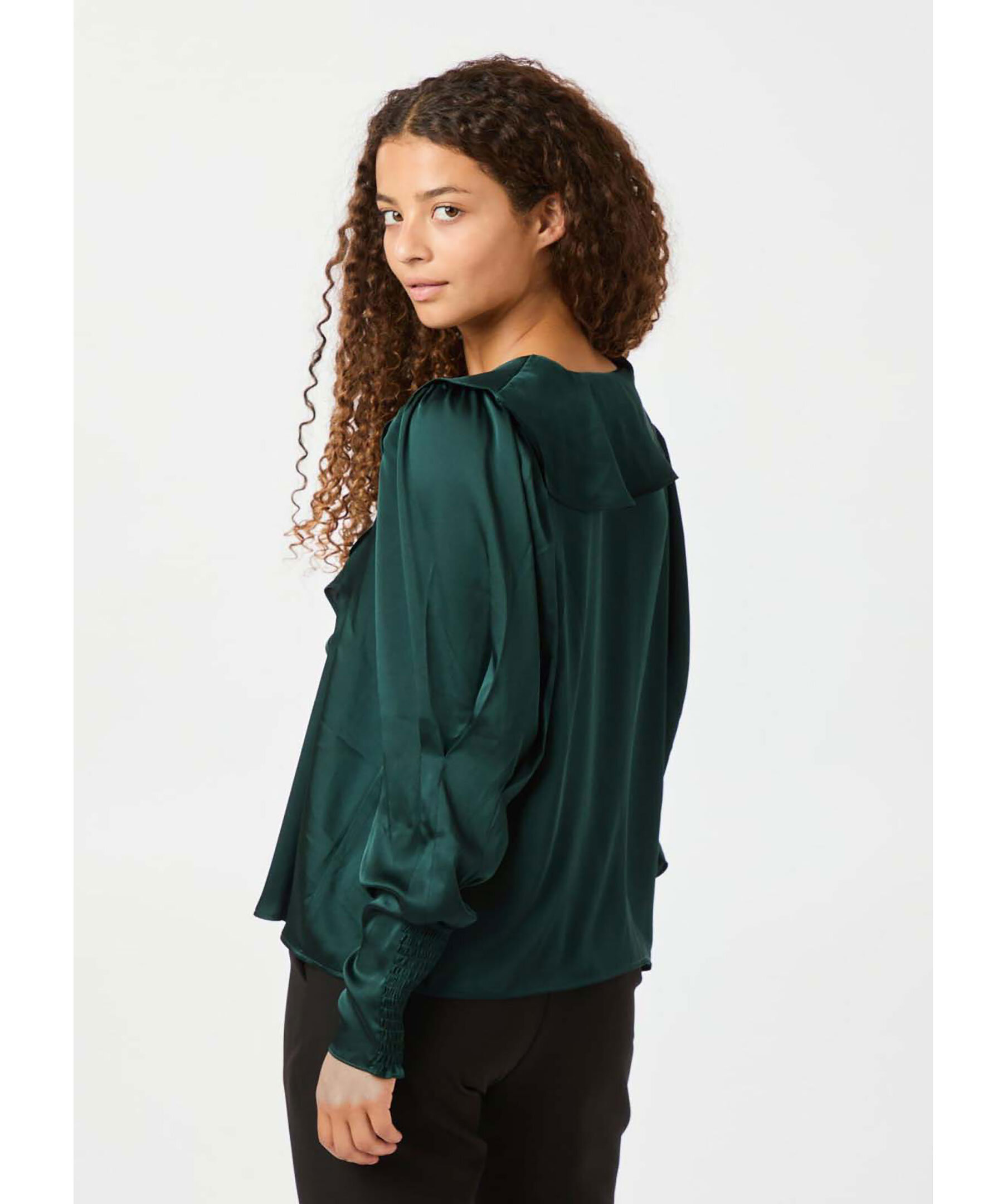 Sandie sateen blouse 2