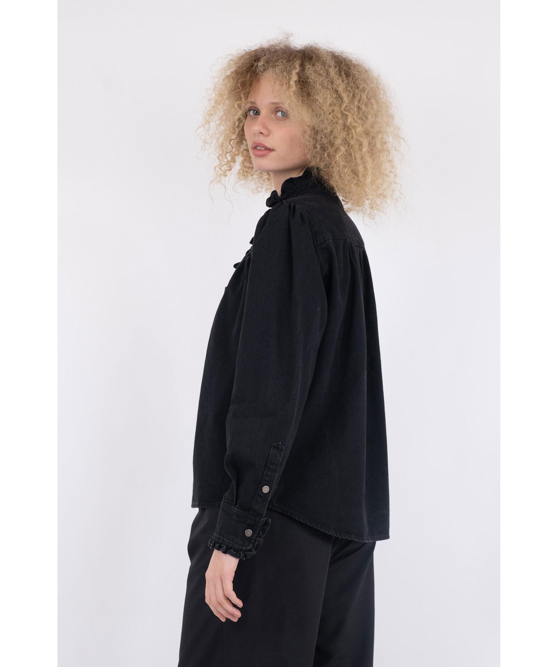 Justine Denim Blouse 2