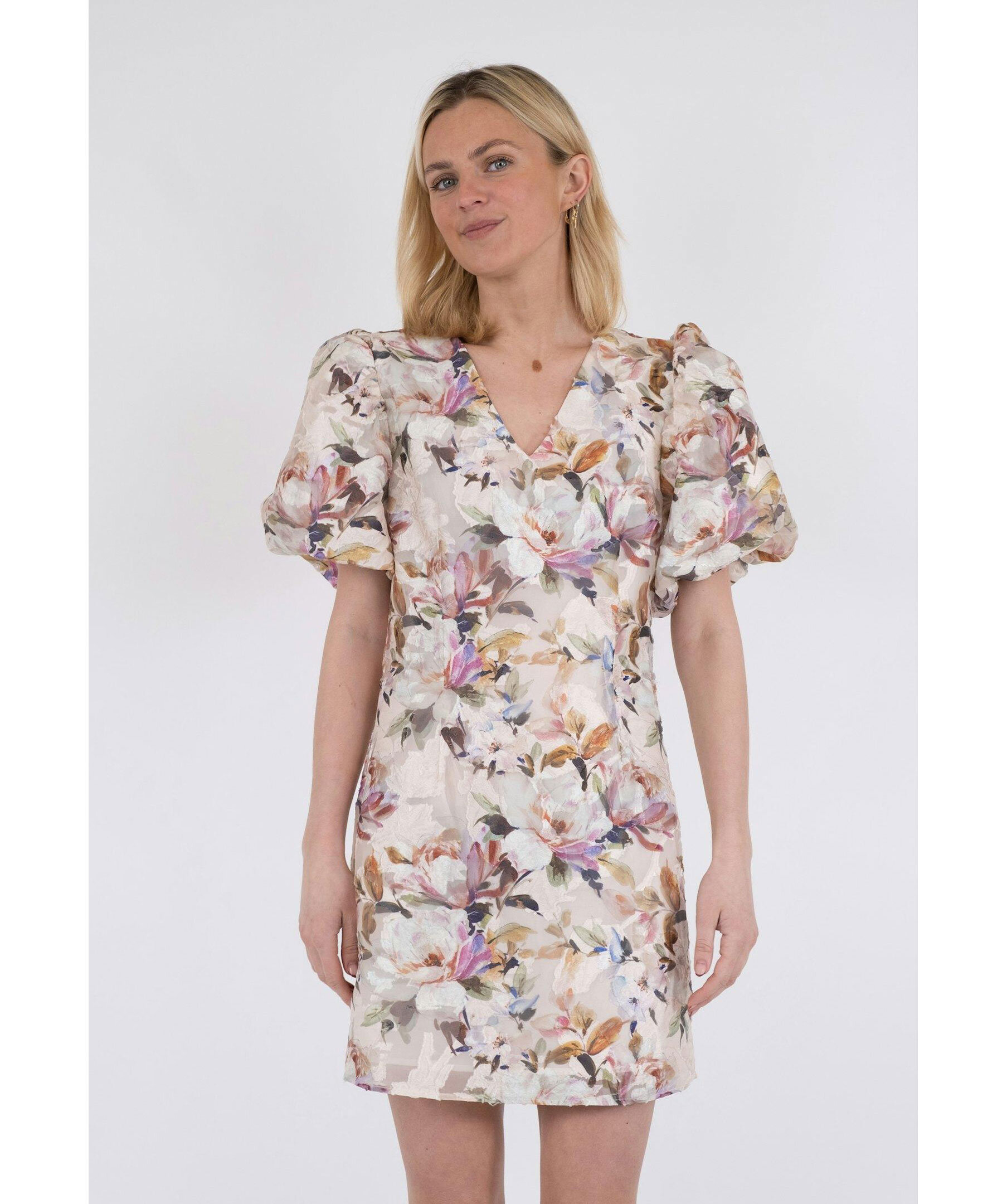 Sika Brocade Print Dress 1