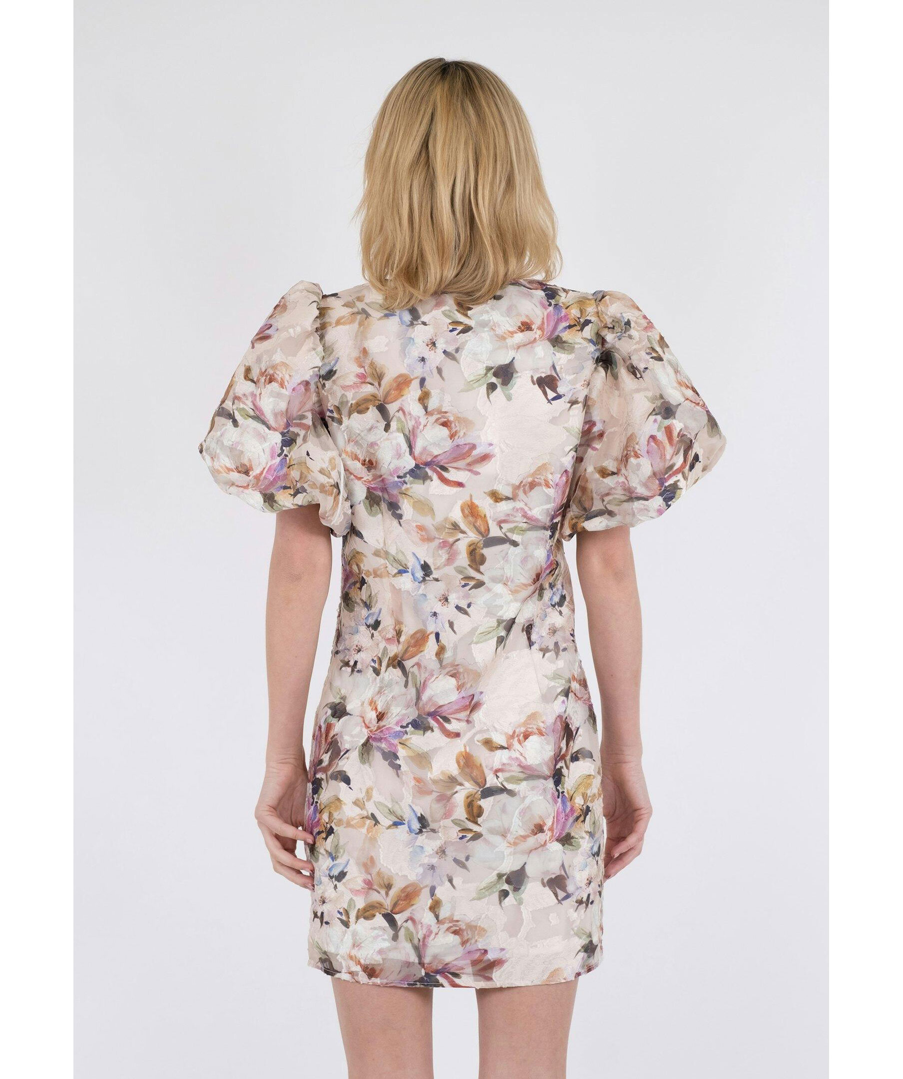 Sika Brocade Print Dress 2