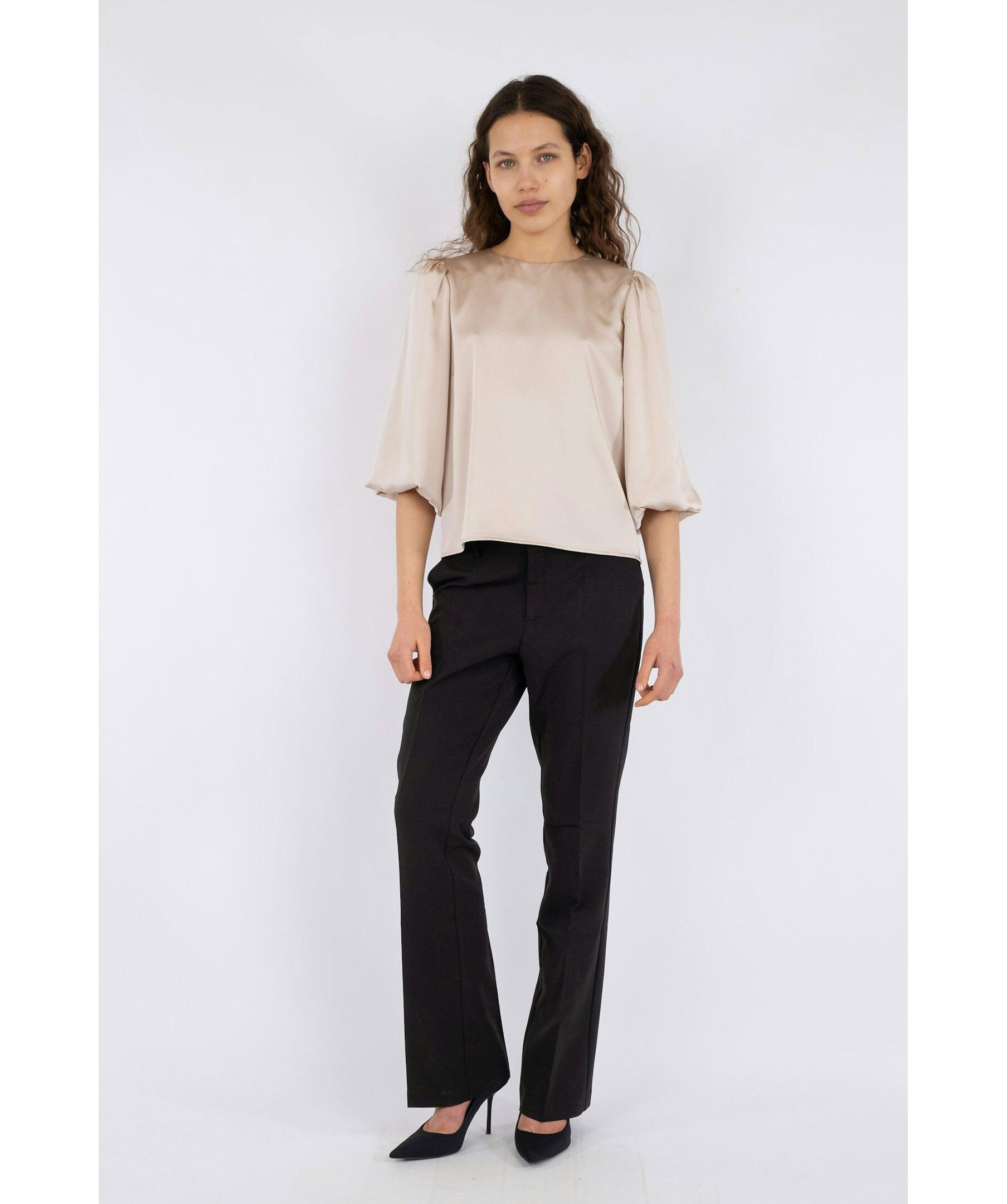Lorraine Satin Blouse 4