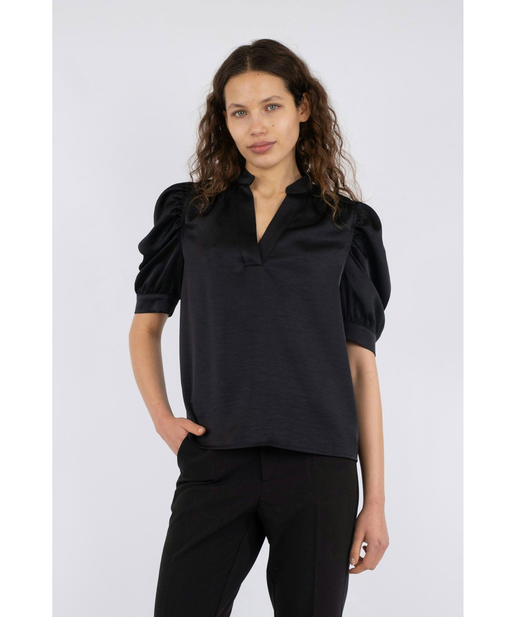 Roella Sateen Blouse