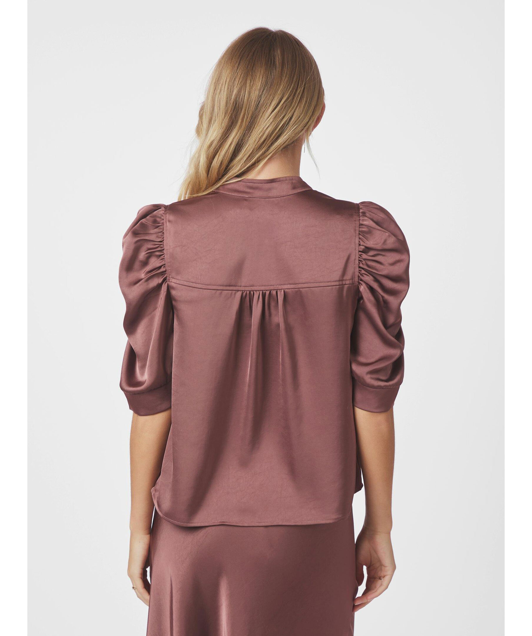 NEO NOIR Roella Sateen Blouse blusar dam – bild 9