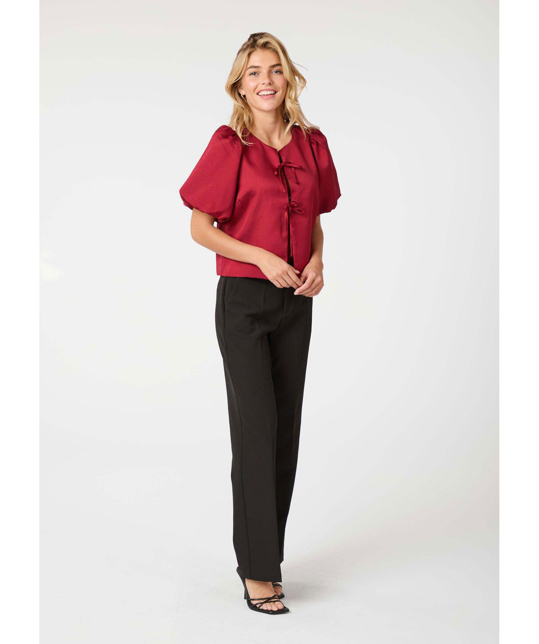 Aska dull satin blouse 3
