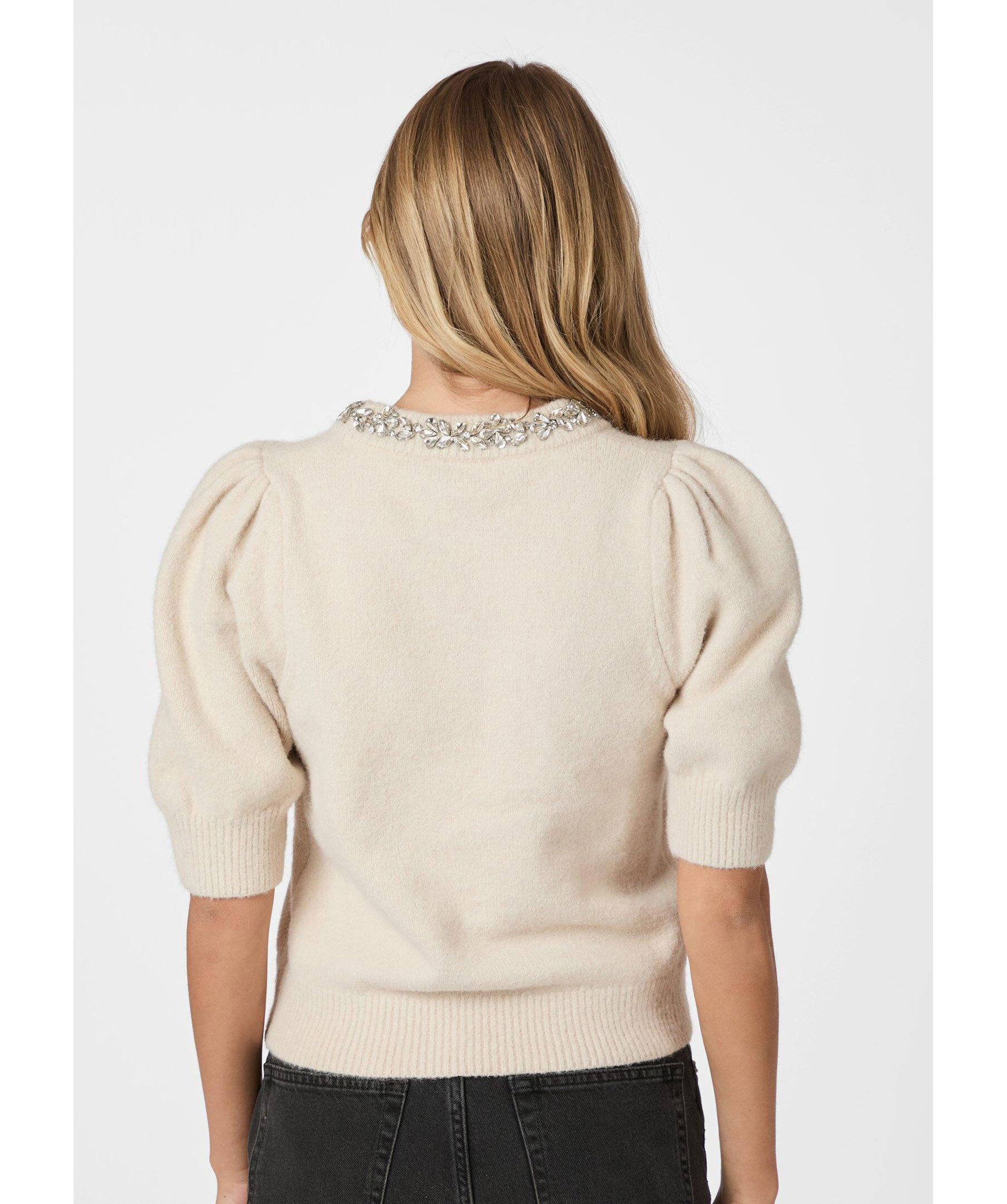 Maia Stone Knit blouse 2