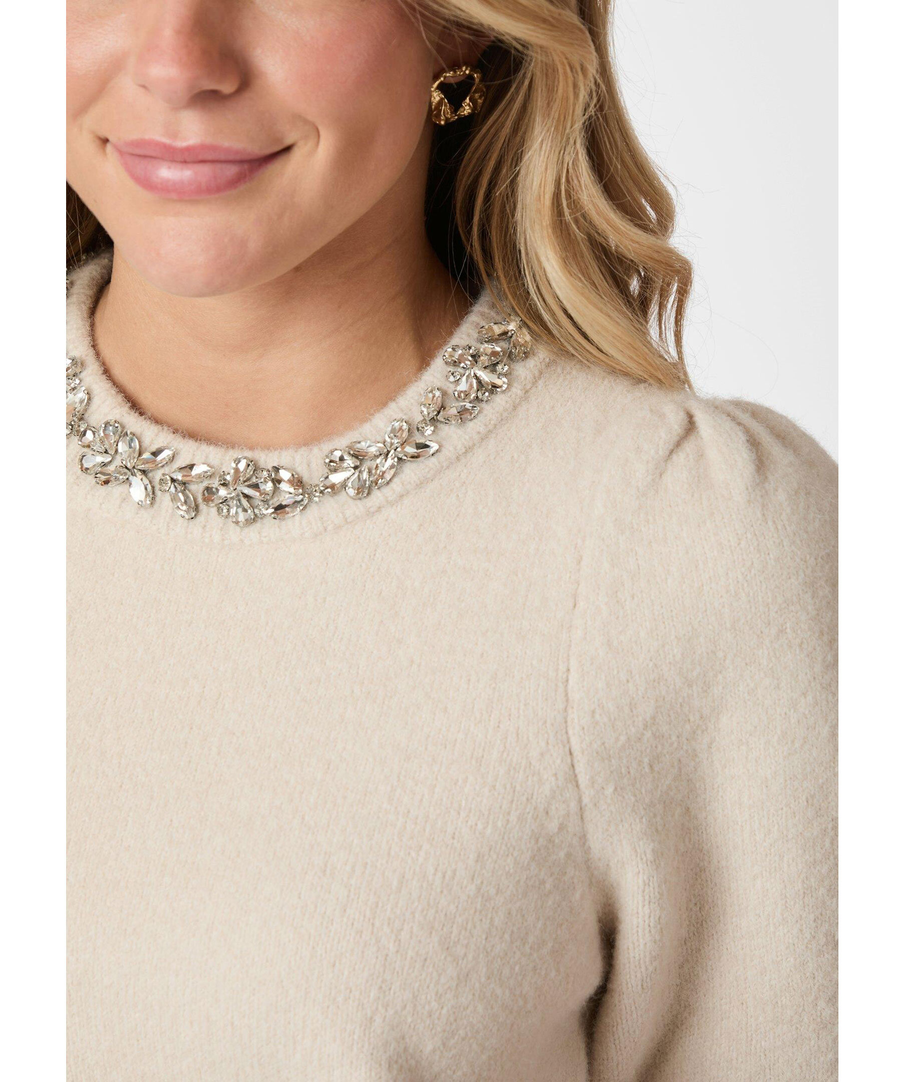 Maia Stone Knit blouse 3
