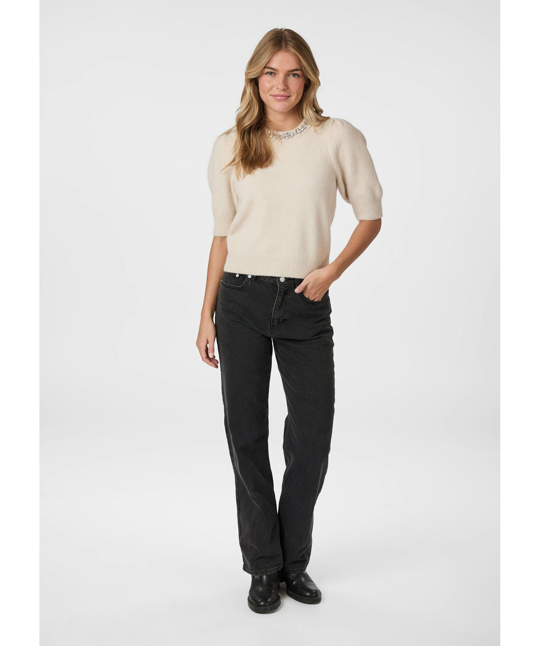 Maia Stone Knit blouse 4