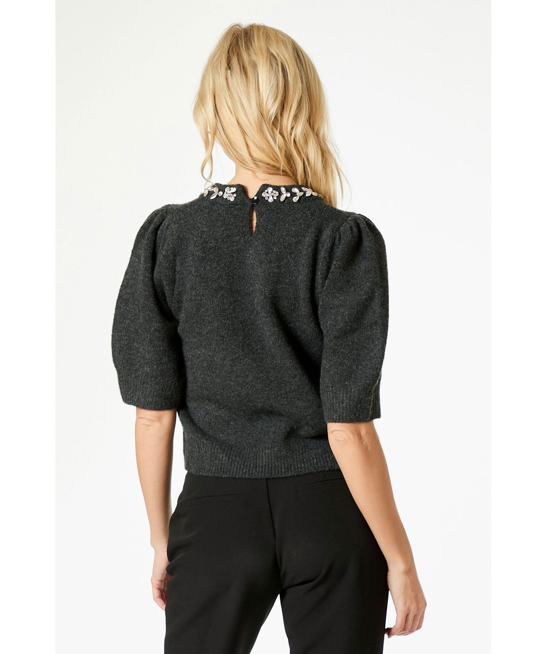 Maia Stone Knit blouse 2