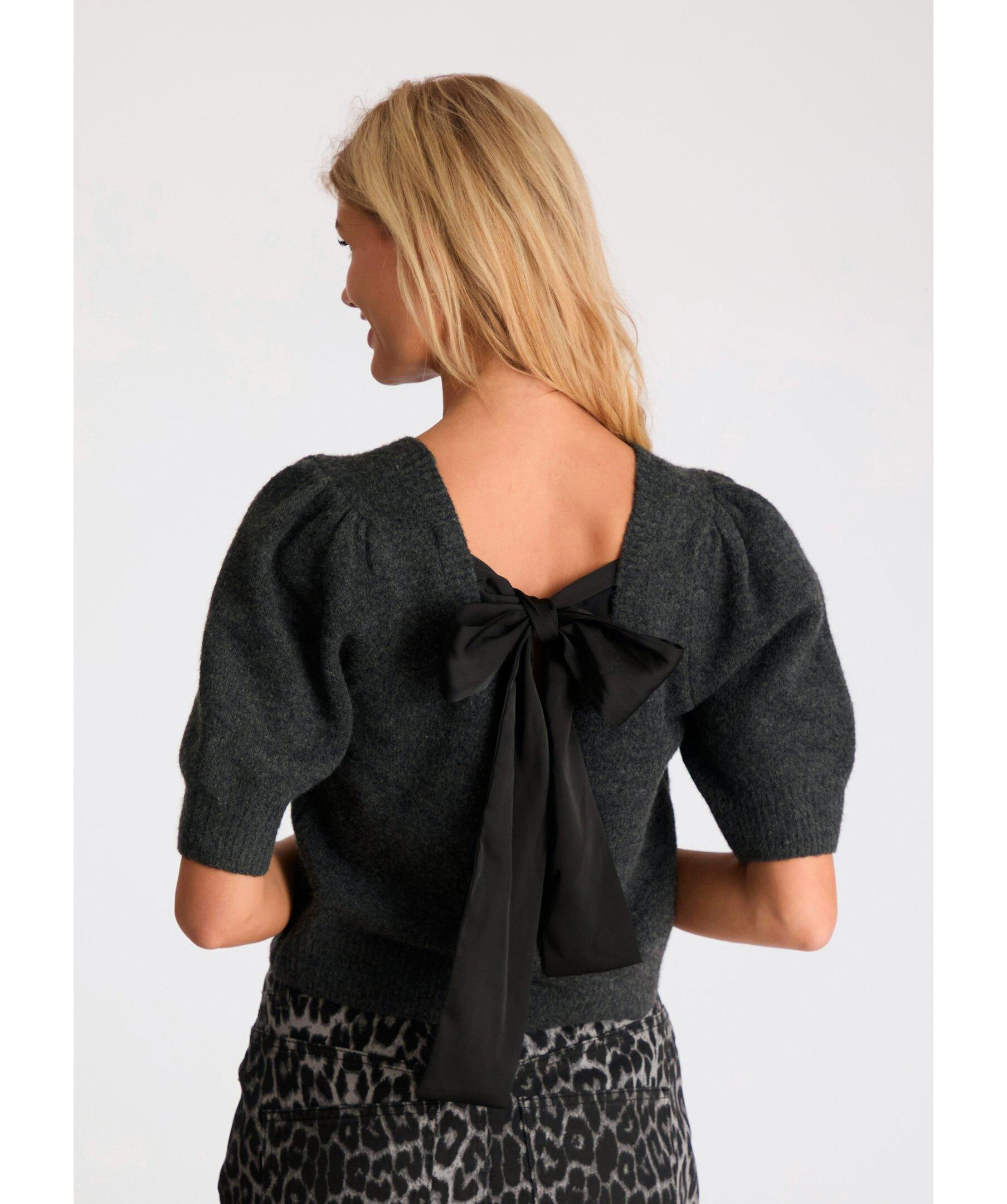 Martha Bow Knit Tee 2