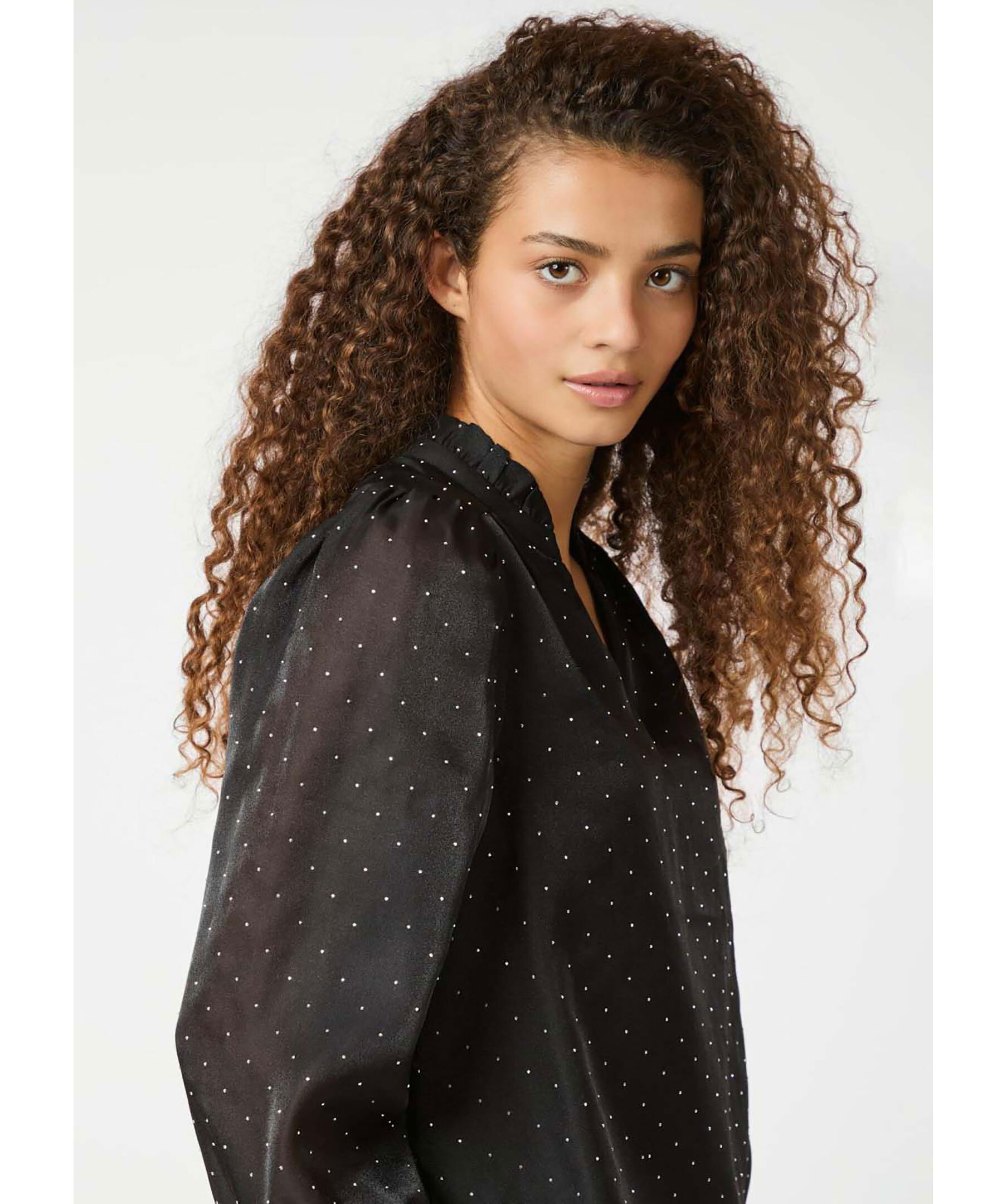 Amara Bedazzled Blouse 1
