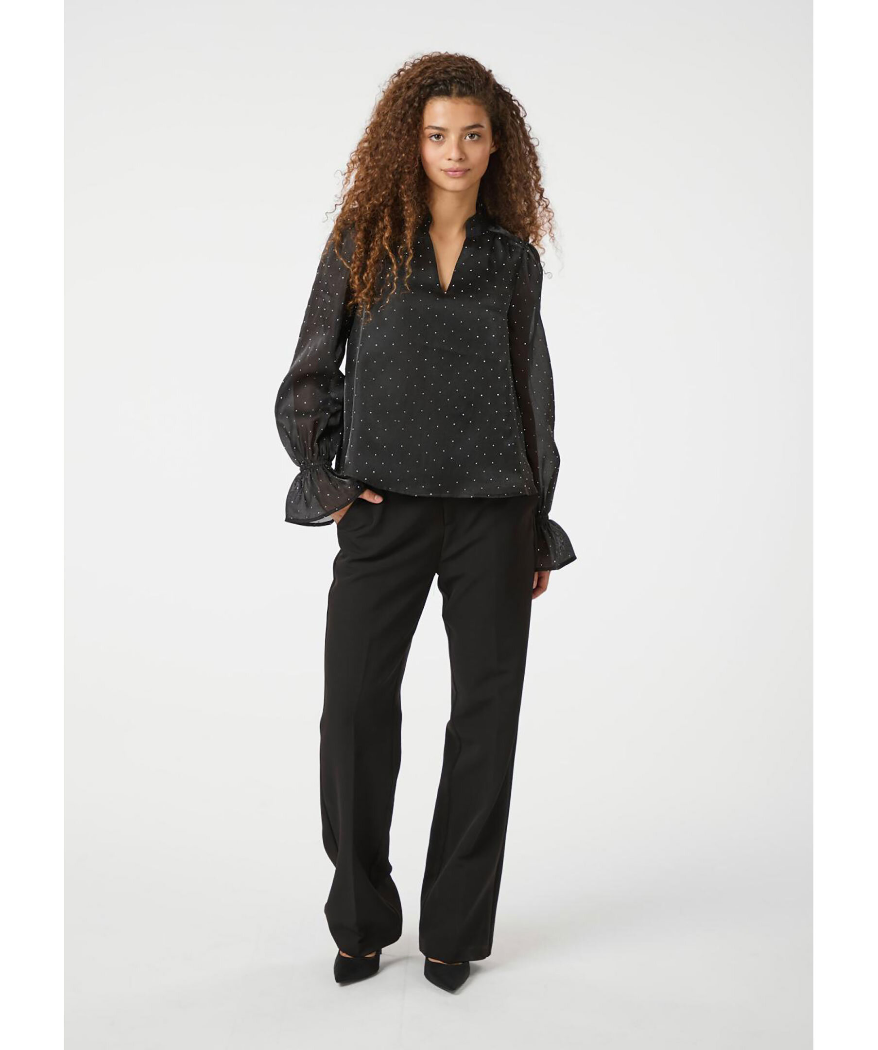 Amara Bedazzled Blouse 2