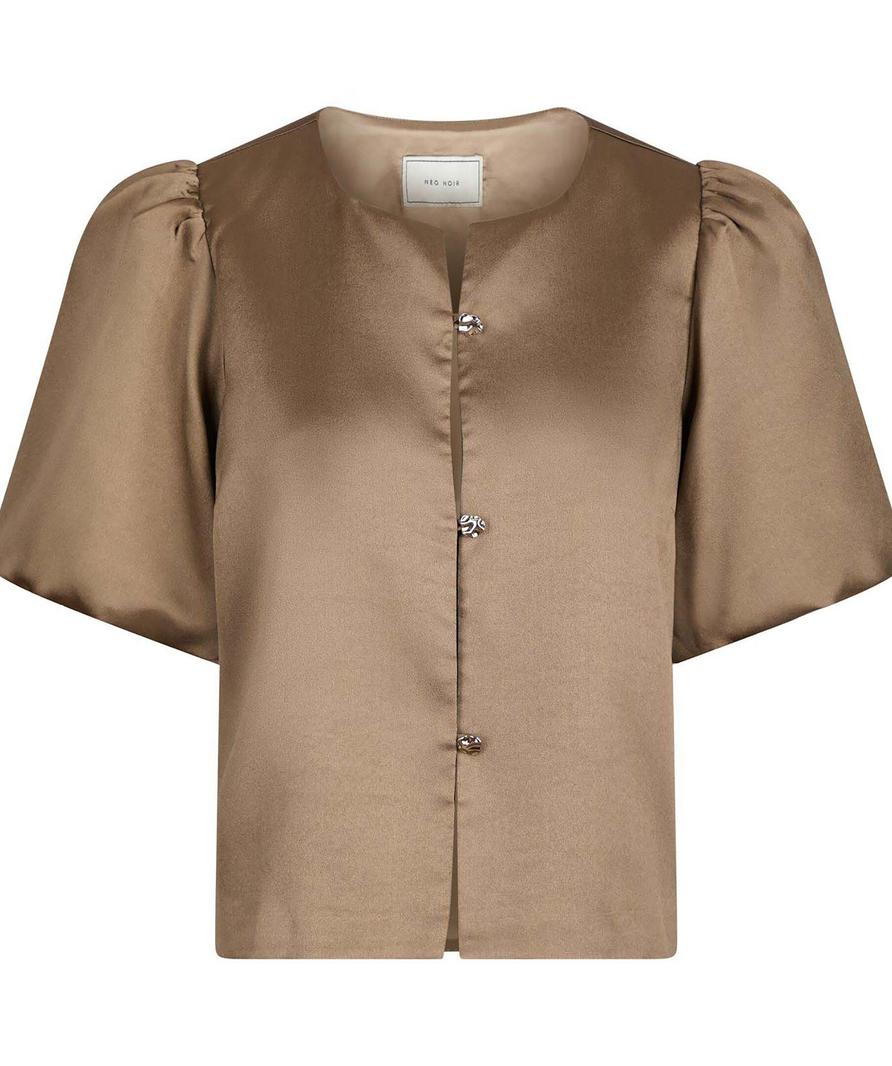 Asia Dull Satin Blouse 4