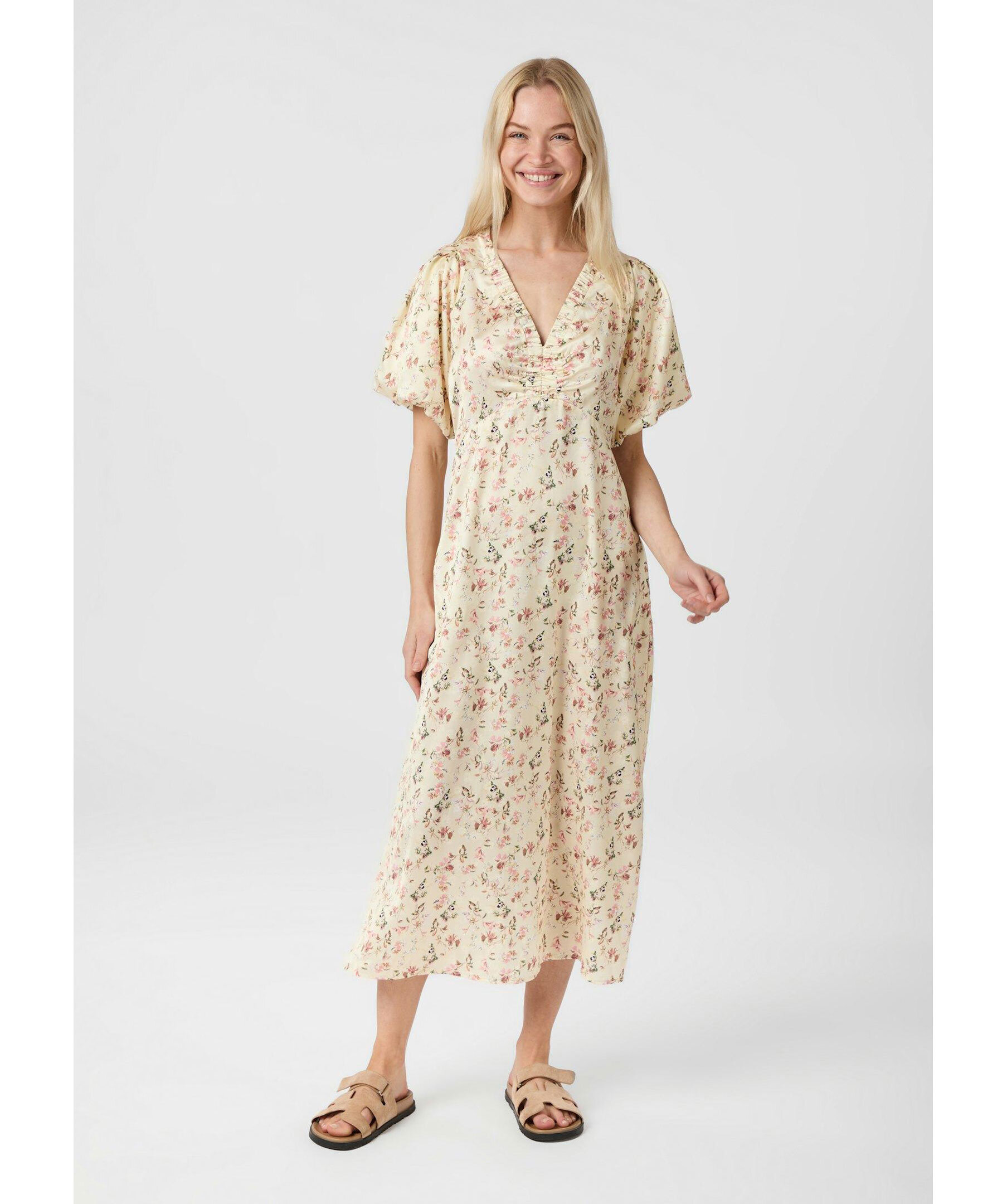 Illana Flower Print Dress 1