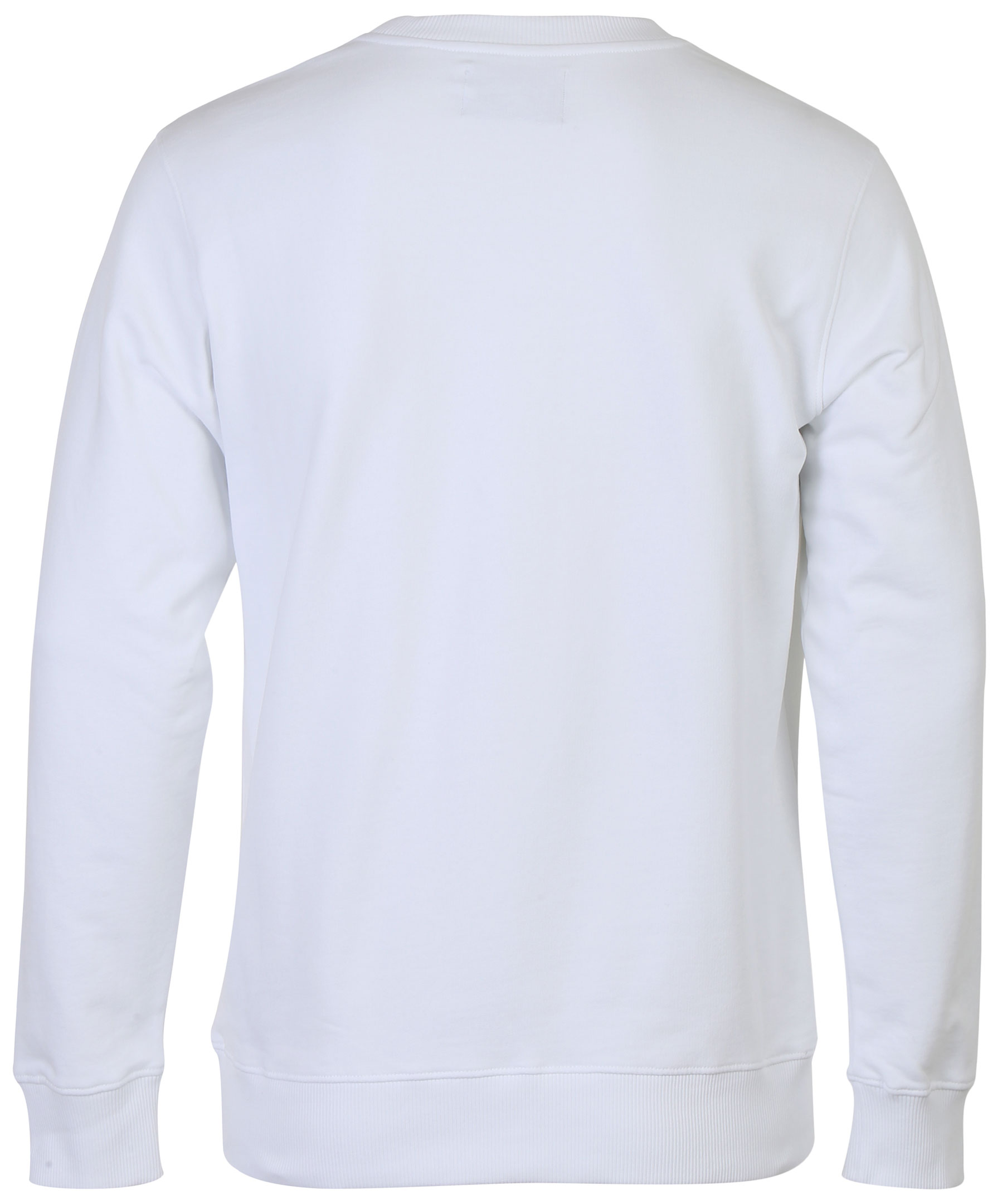 Handla Monogram box logo sweat Vit hos Johnells J30J307746 901