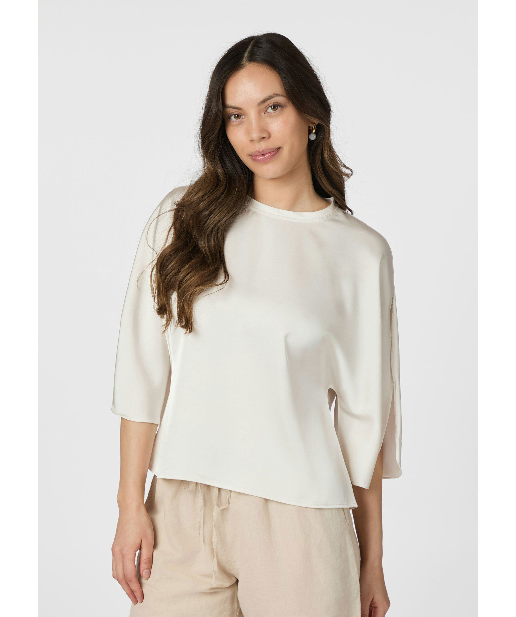 Liora Heavy Sateen Blouse 1