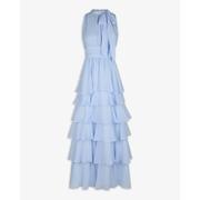 Marli Solid Chiffon Dress