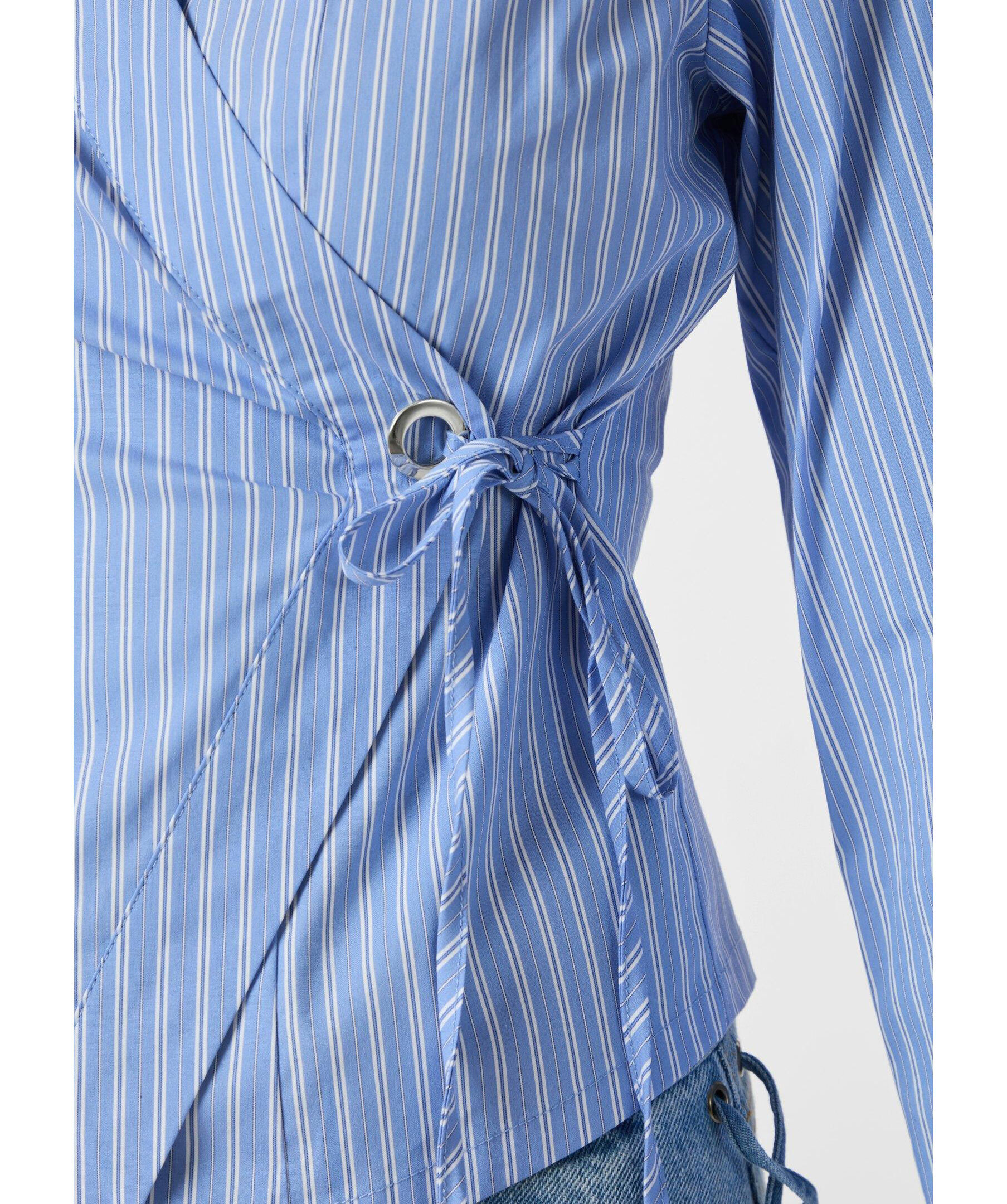 Salvia Stripe Shirt 3