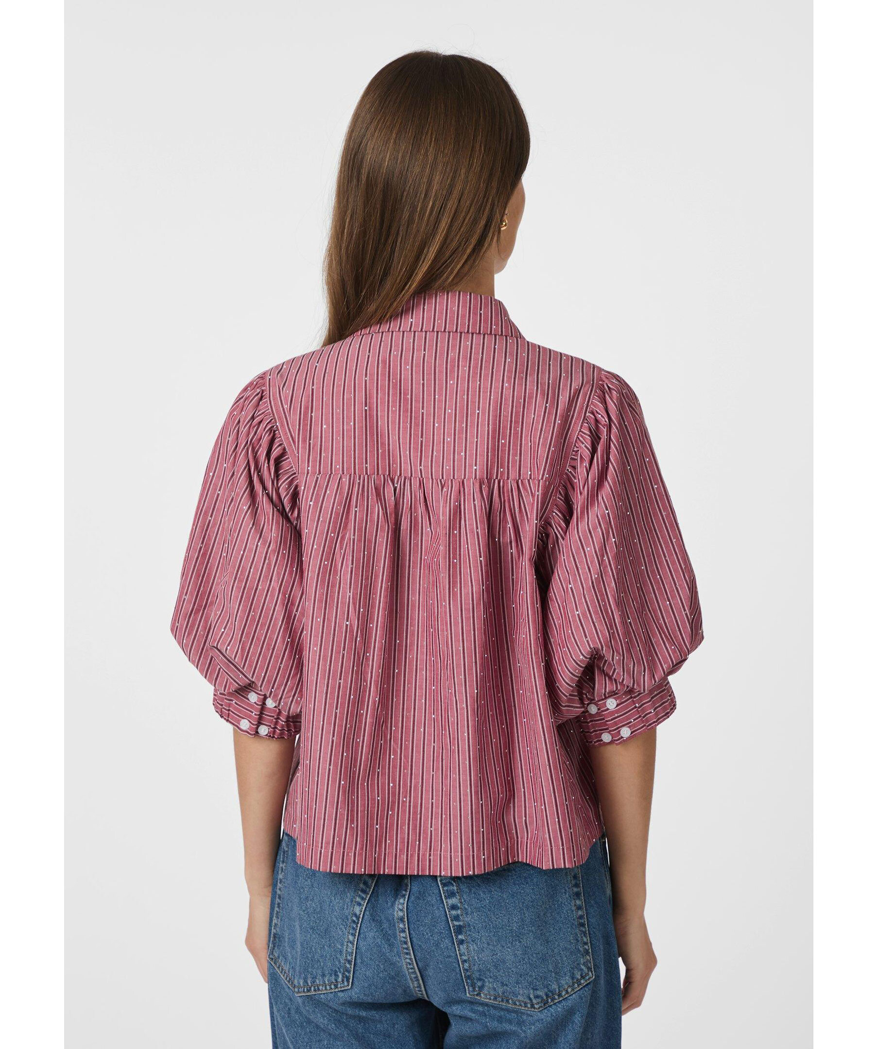 Etta Soft Stripe Stone Sh 2