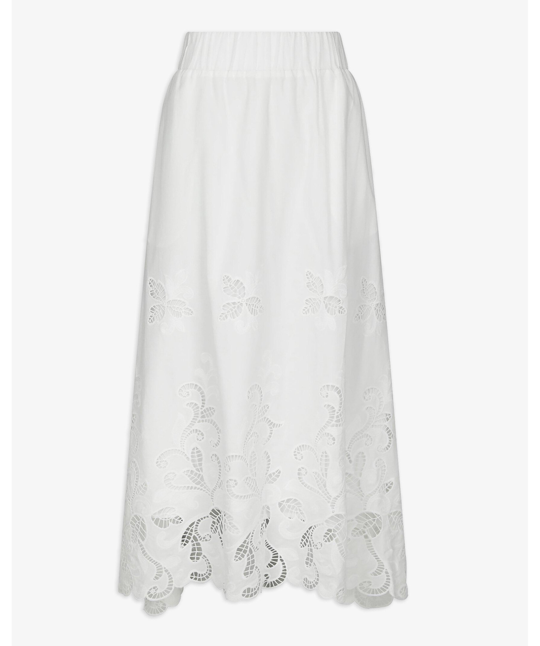Yara Long Emb Skirt 1