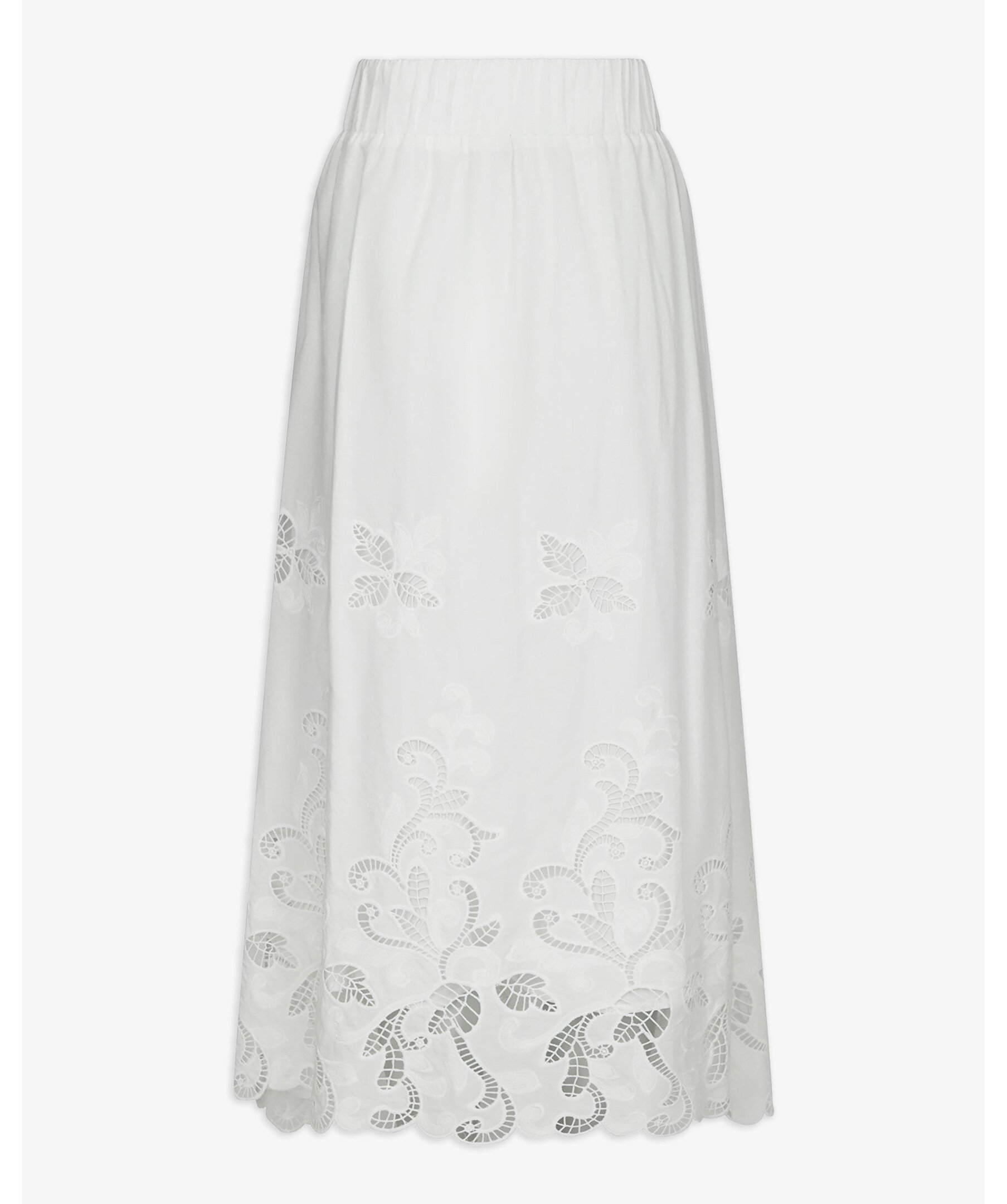 Yara Long Emb Skirt 2