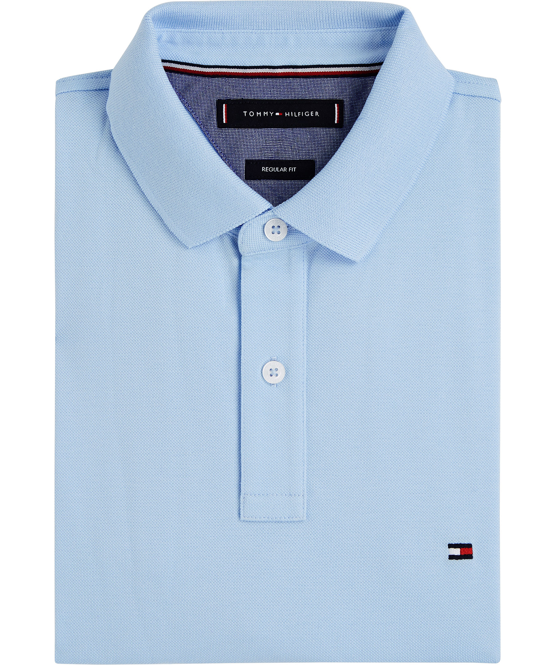 Handla Tommy Hilfiger Regular Polo, Blå hos Johnells.se