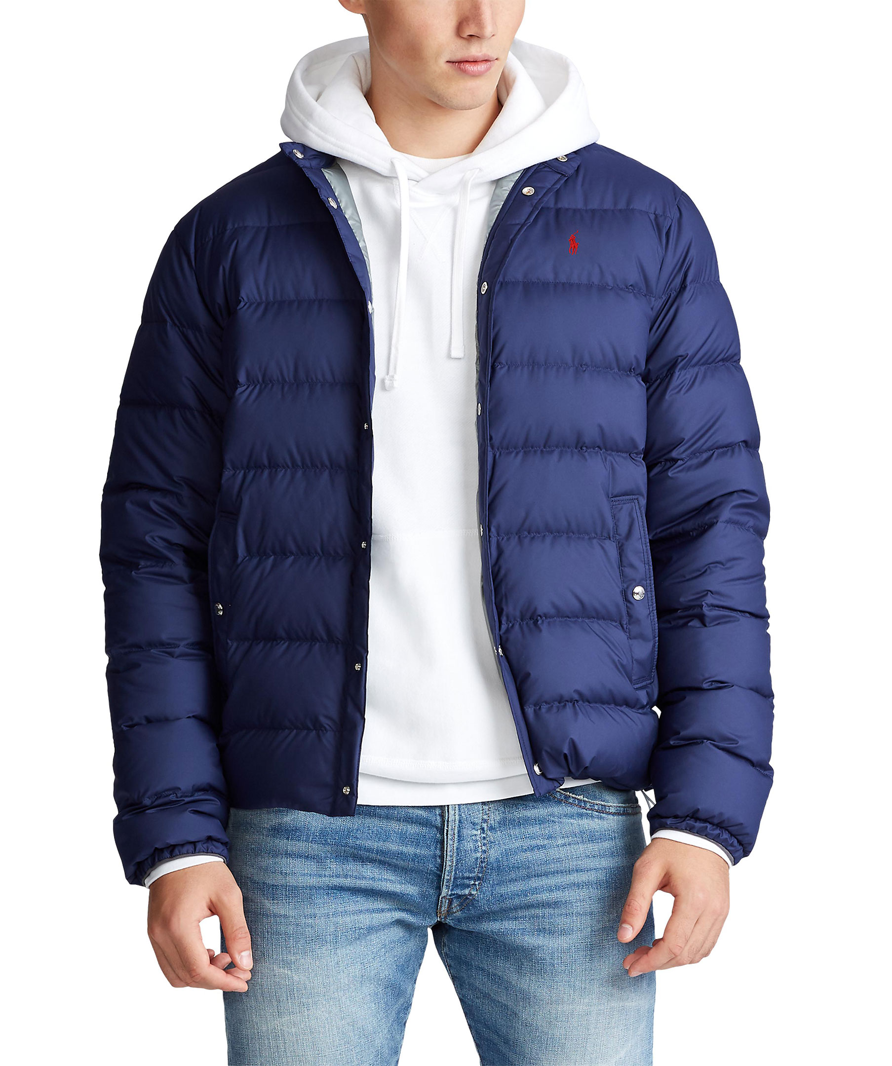 Handla Denver Down Jacket, Blå hos 