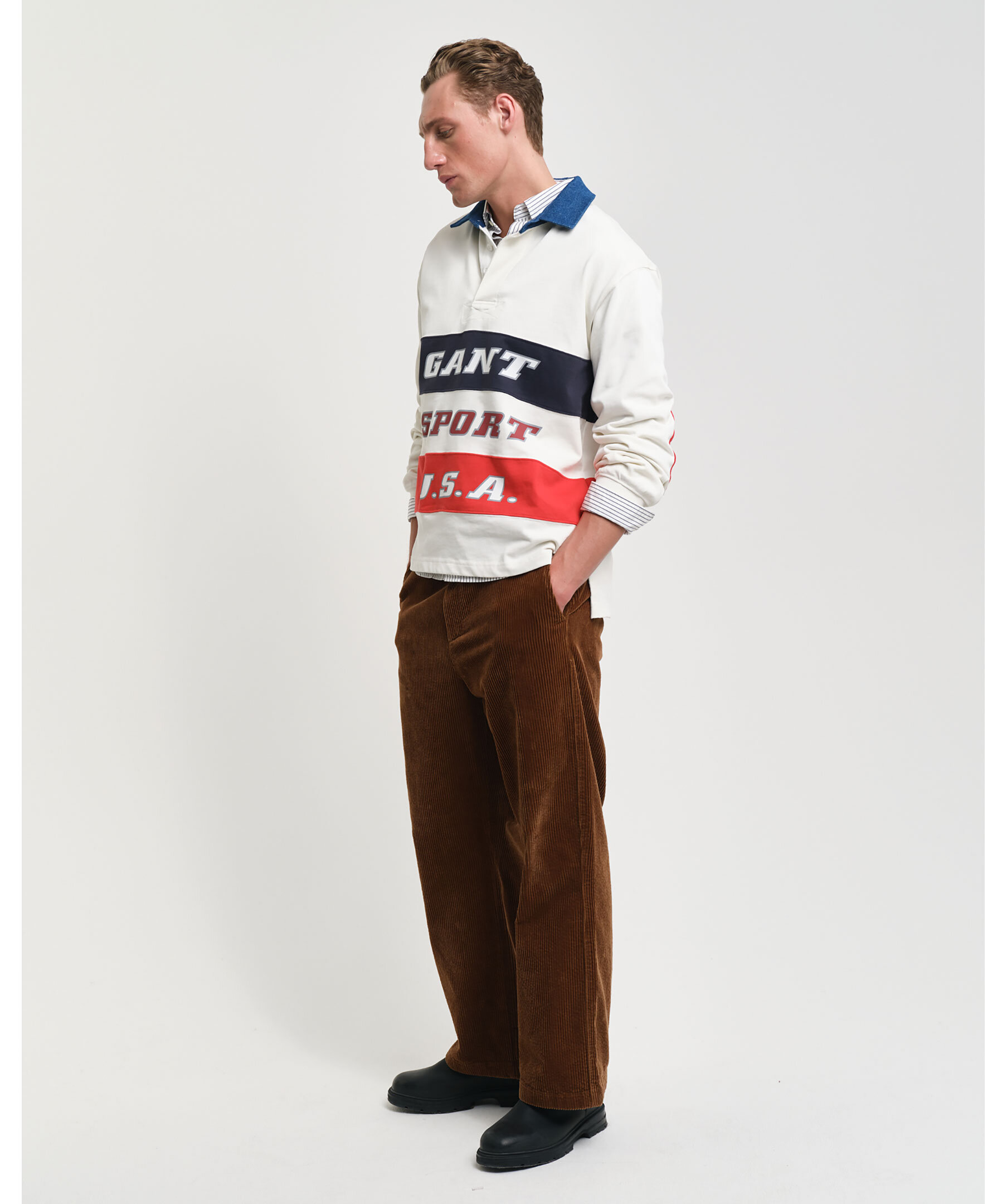 Denim Collar Heavy Rugger 2