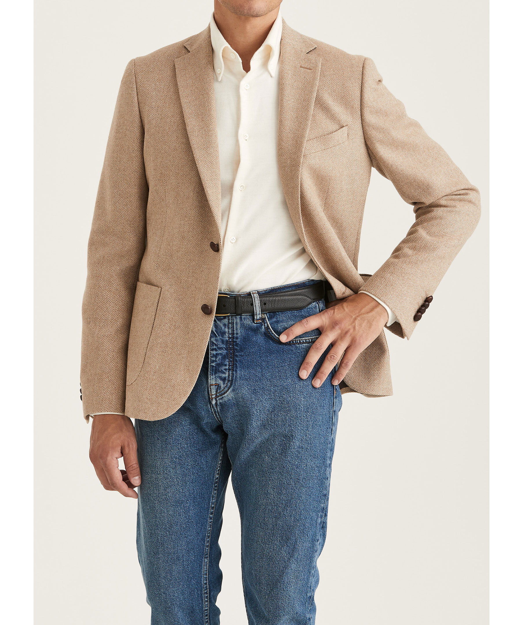Tweed Herringbone Jkt 4