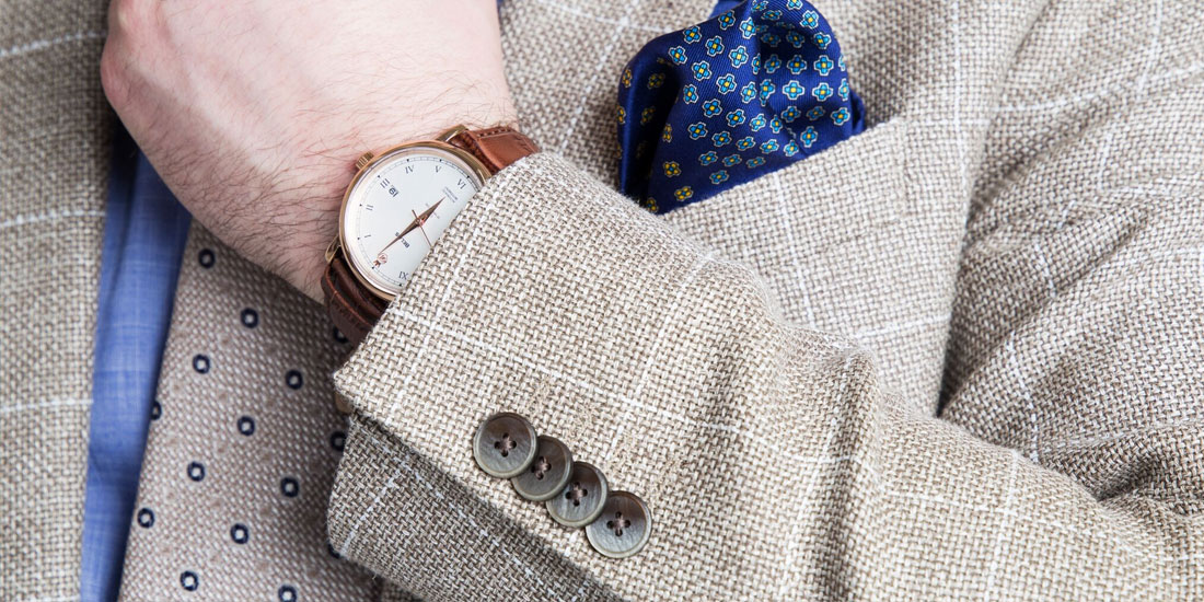 Tre kavajer - sex stilar