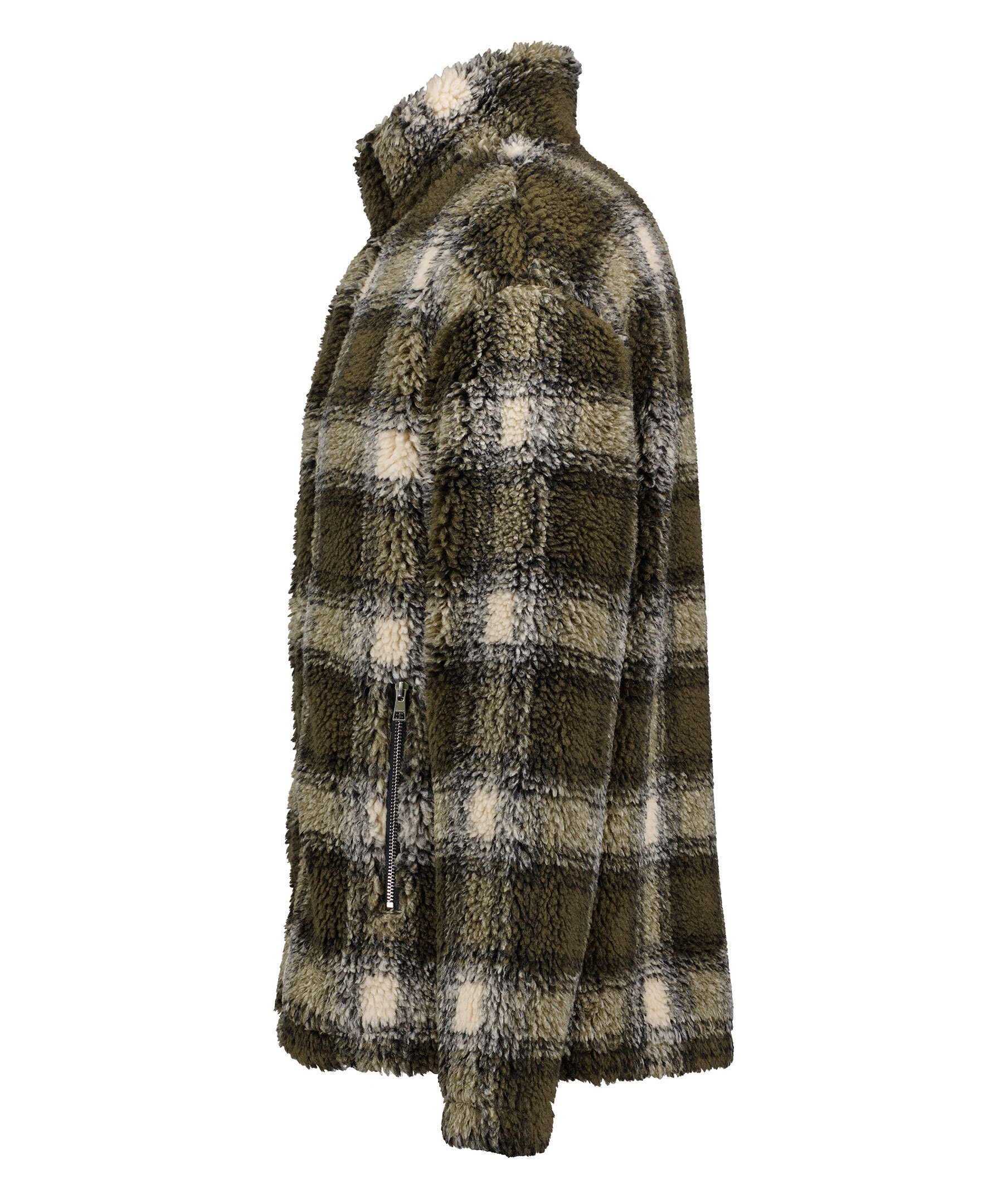 Check Fleece Full Zip 3