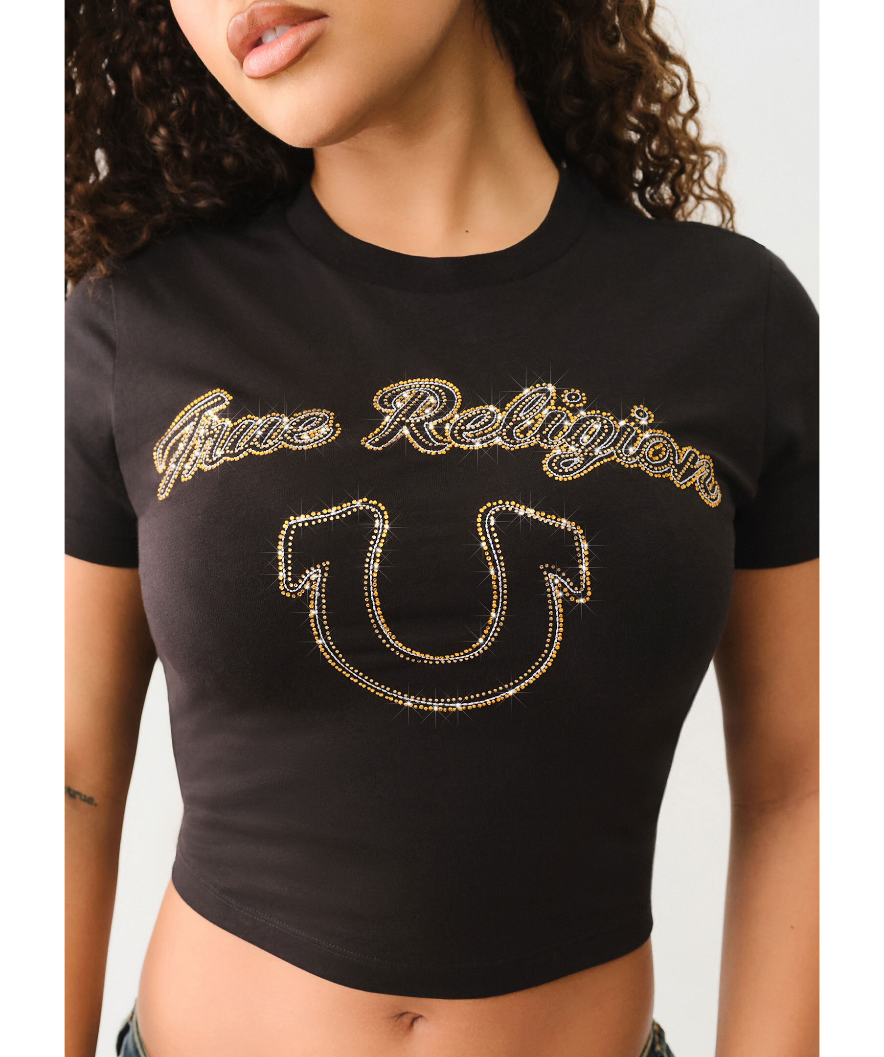Arched Logo Crew Neck Tee 3