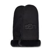 W Sheepskin Emb Mitten