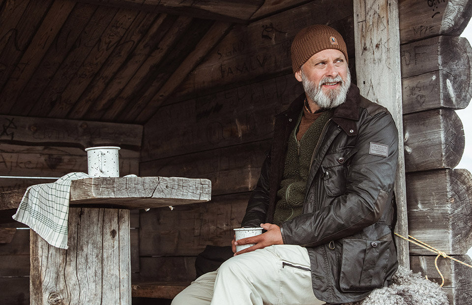 Handplockat med Martin